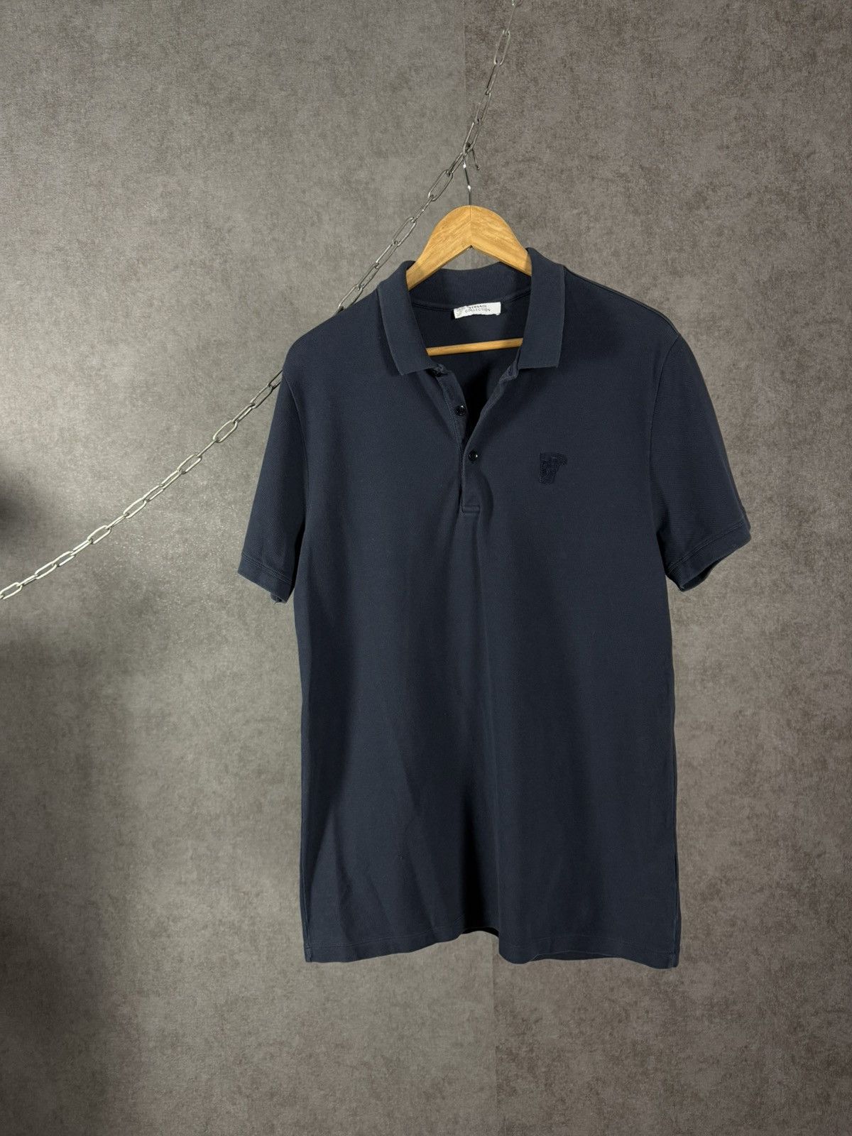 Versace Versace Collection luxury designer polo tee Size US XL / EU 56 / 4 - 1 Thumbnail