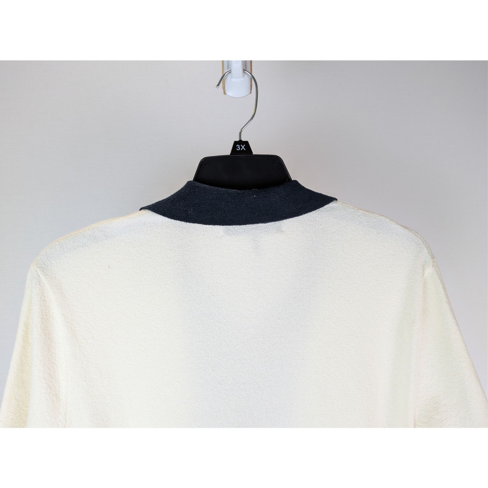 Rag & Bone o1rshd1 CC20 Avery Shirt in Zuma Toweling in Ivory Size US S / EU 44-46 / 1 - 11 Thumbnail