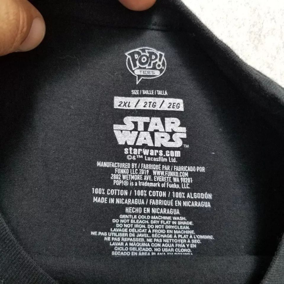 Other Funko PoP Shirt Mens 2XL Black Short Sleeve Star Wars Size US XXL / EU 58 / 5 - 7 Thumbnail