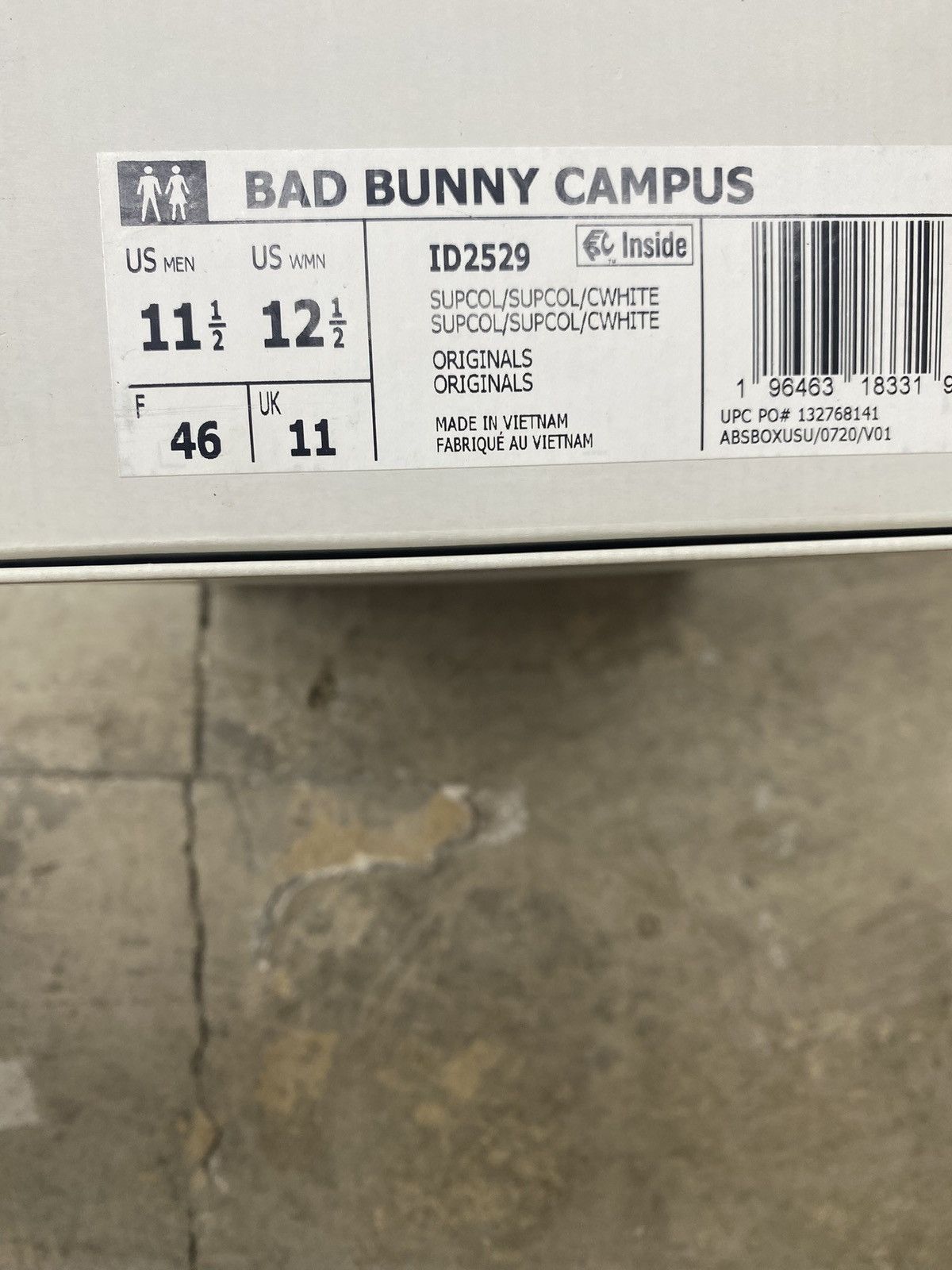 Adidas Adidas Bad Bunny Campus 80 Beige Size US 11.5 / EU 44-45 - 2 Thumbnail