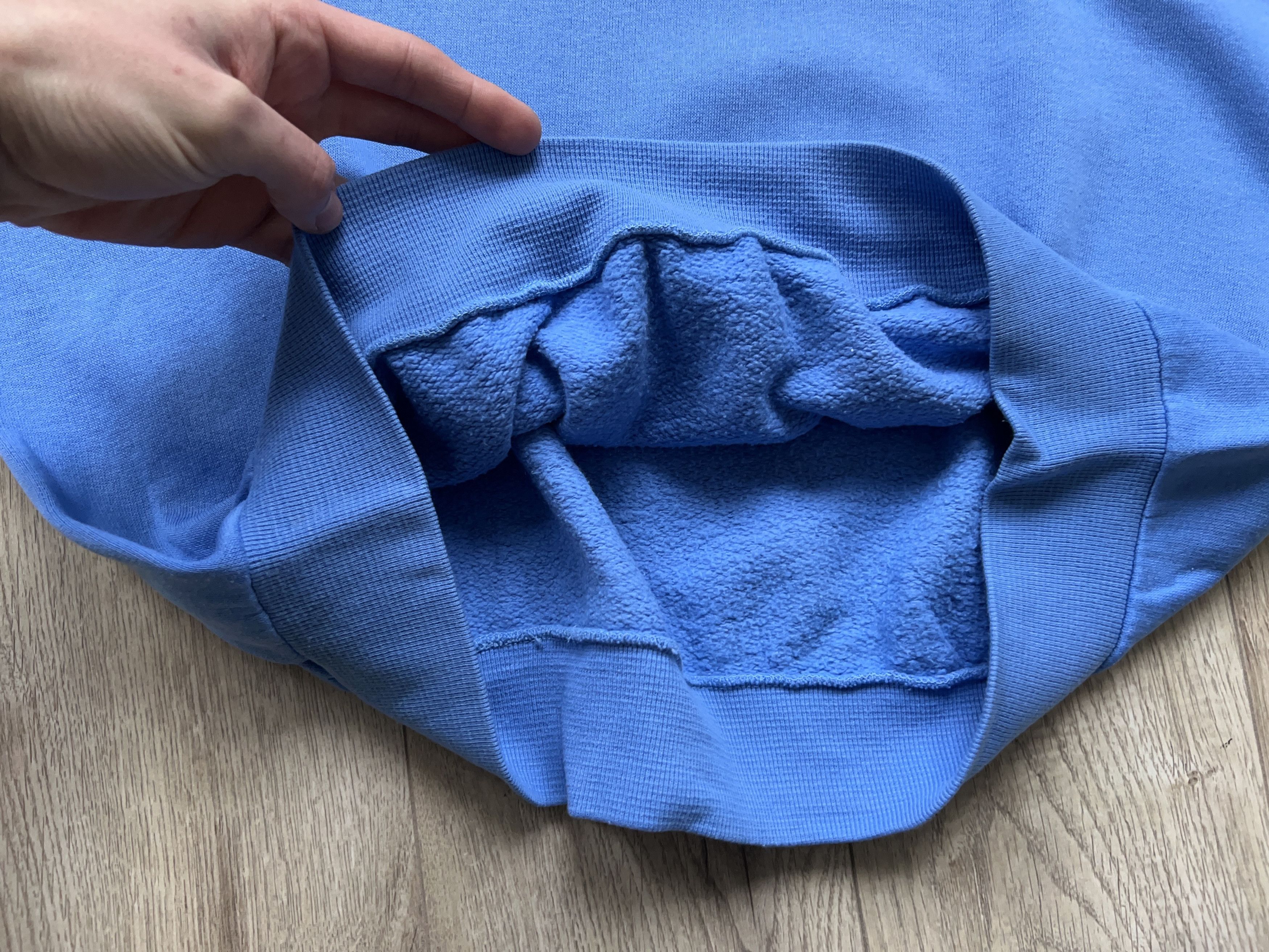 Nike × Vintage Sweatshirt Pullover Blue Gray Cotton Made in Italy Size XL Size US XL / EU 56 / 4 - 11 Thumbnail