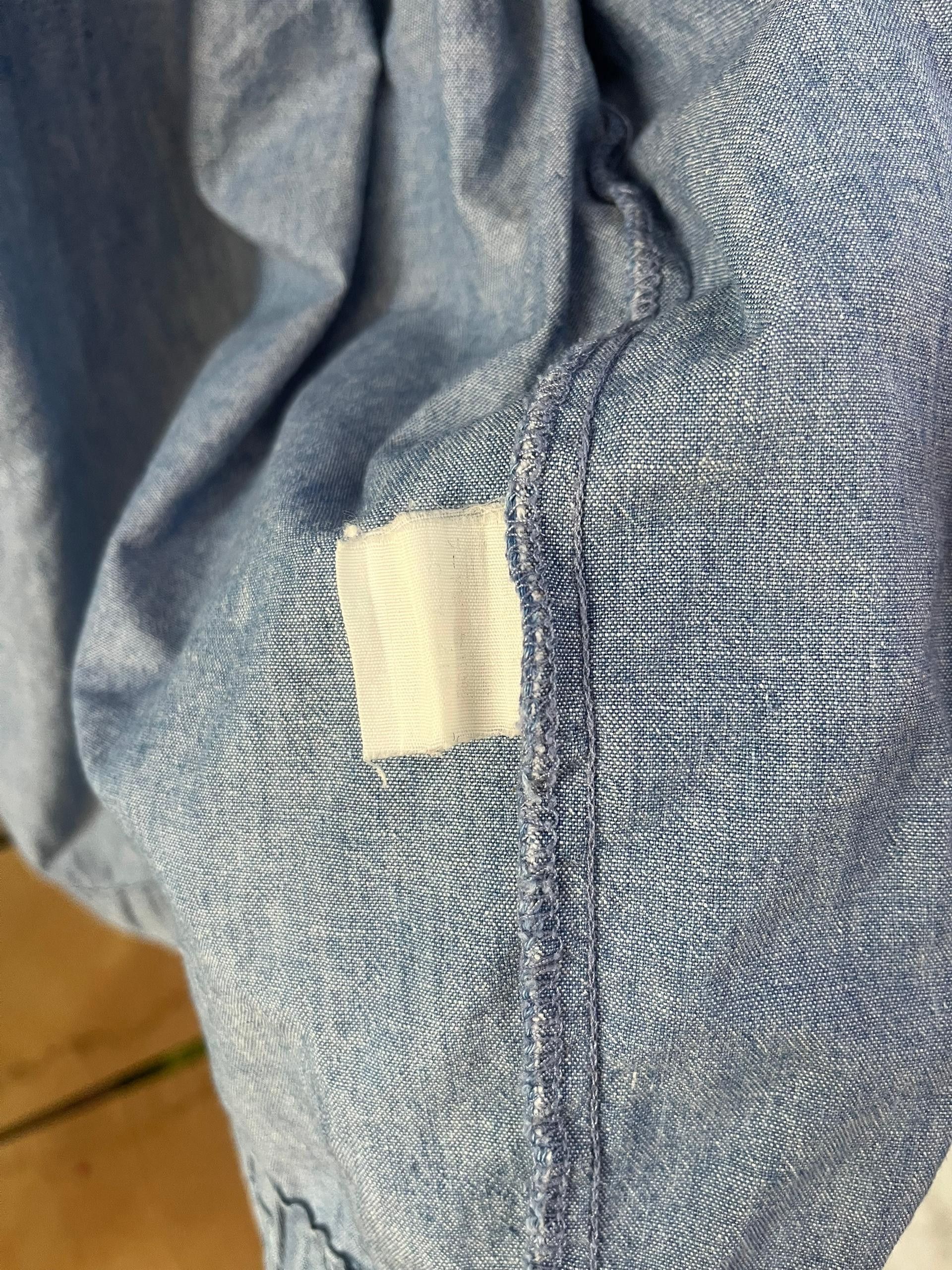 Beverly Hills Polo Club Polo Spirit Chambray Boxy Zip Hoodie Jacket L Size US L / EU 52-54 / 3 - 6 Thumbnail