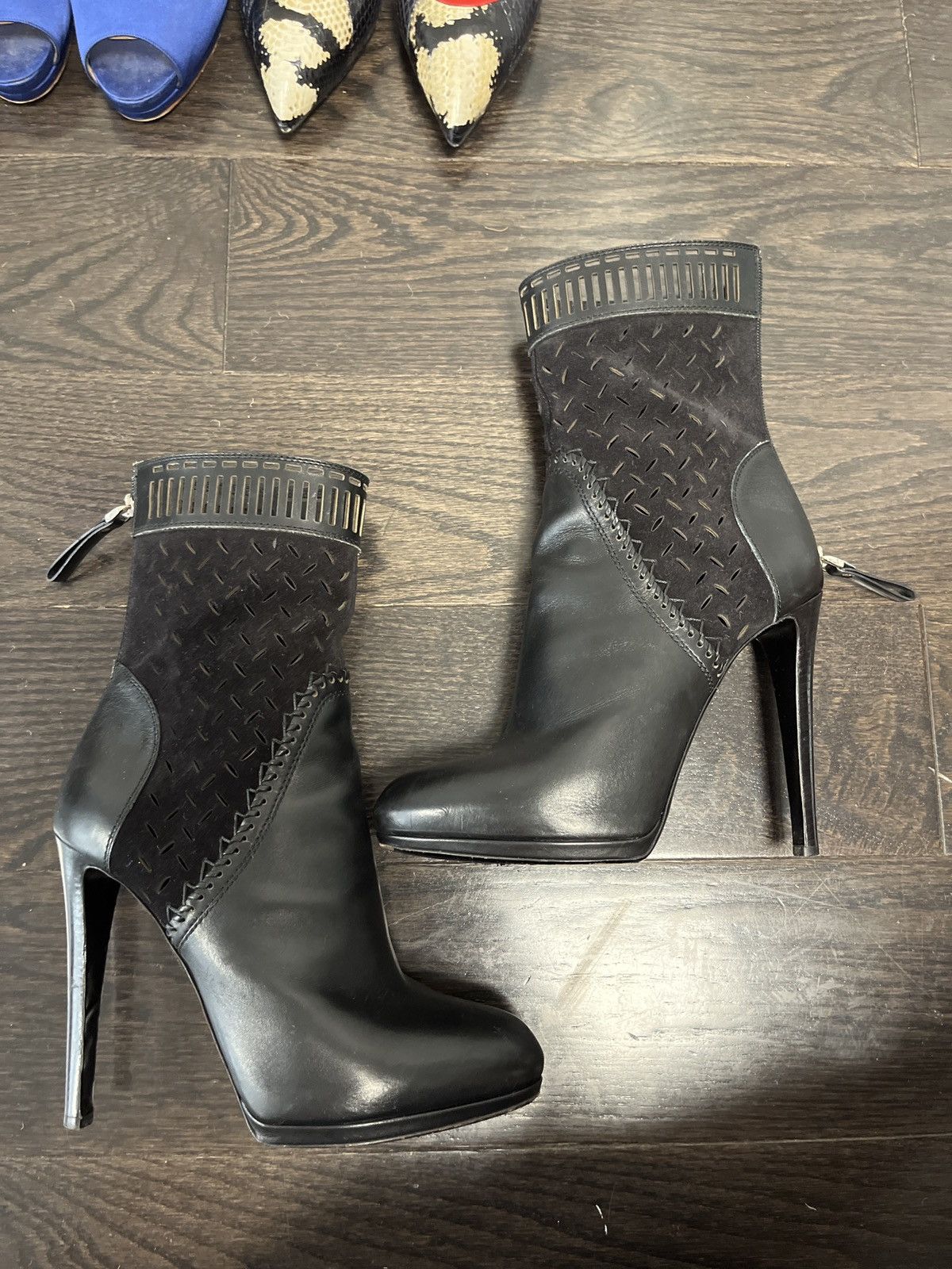 Sergio Rossi Sergio Rossi Boot Heels Size US 9 / IT 39 - 1 Thumbnail