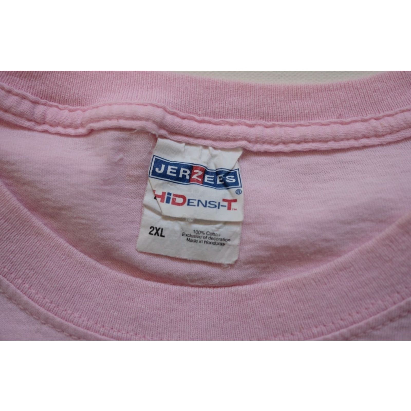Jerzees VINTAGE I LOVE LUCY VTG Y2K IM ETHEL CBS LICENSED HEART GRAPHIC PINK T SHIRT 2008 SZ 2XL Size US XXL / EU 58 / 5 - 5 Thumbnail