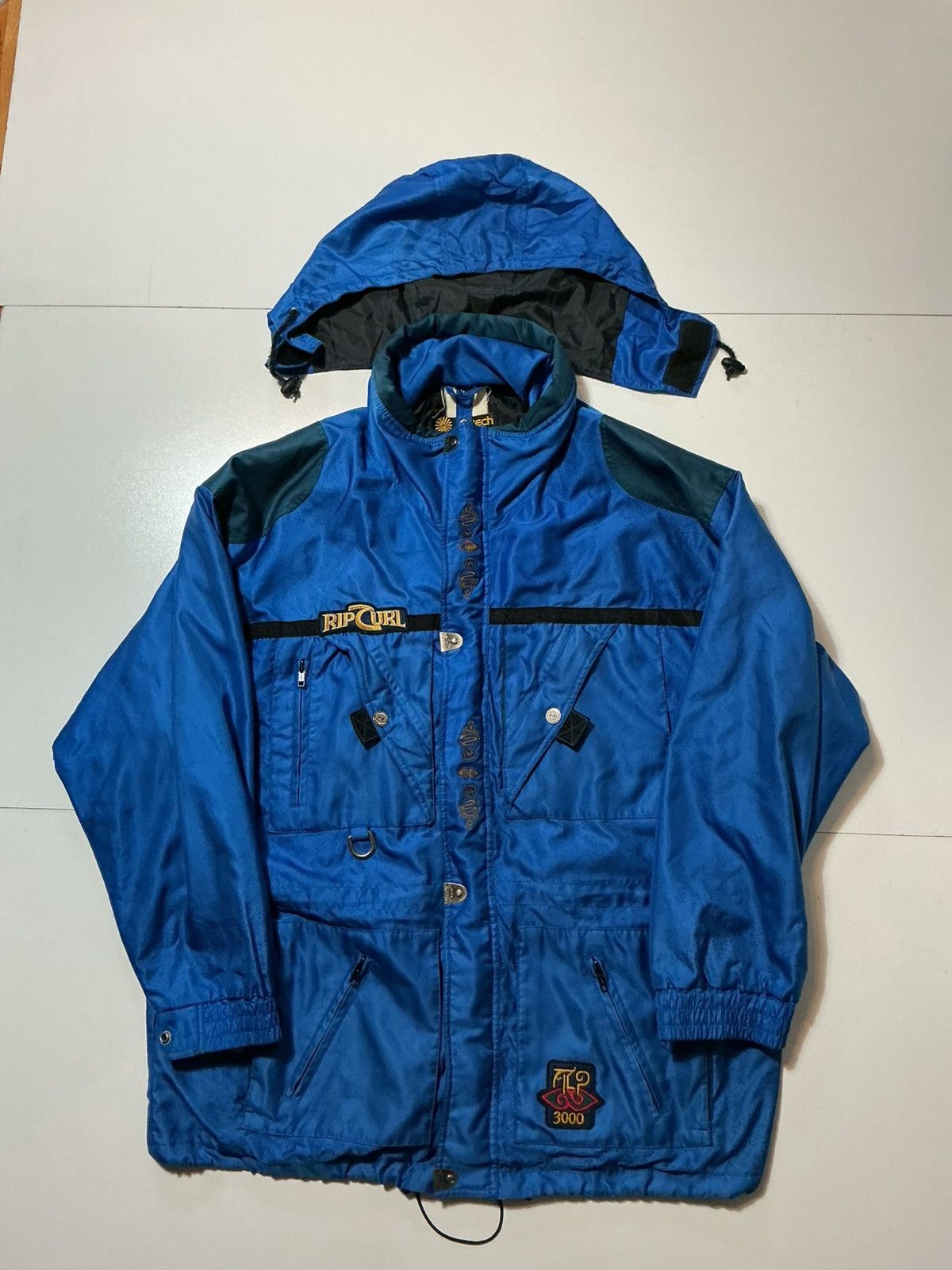 Rip Curl Vintage 90s Rip Curl ALP 3000 Snow Ski Snowboarding Jacket Size US XL / EU 56 / 4 - 1 Thumbnail