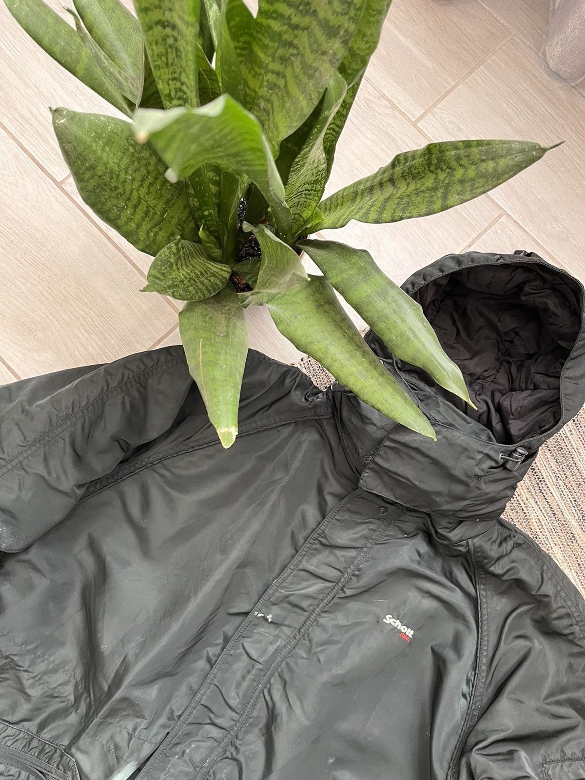 Schott × Vintage Vintage Schott NYC Ski Jacket workwear black minimalistic Size US XL / EU 56 / 4 - 4 Thumbnail