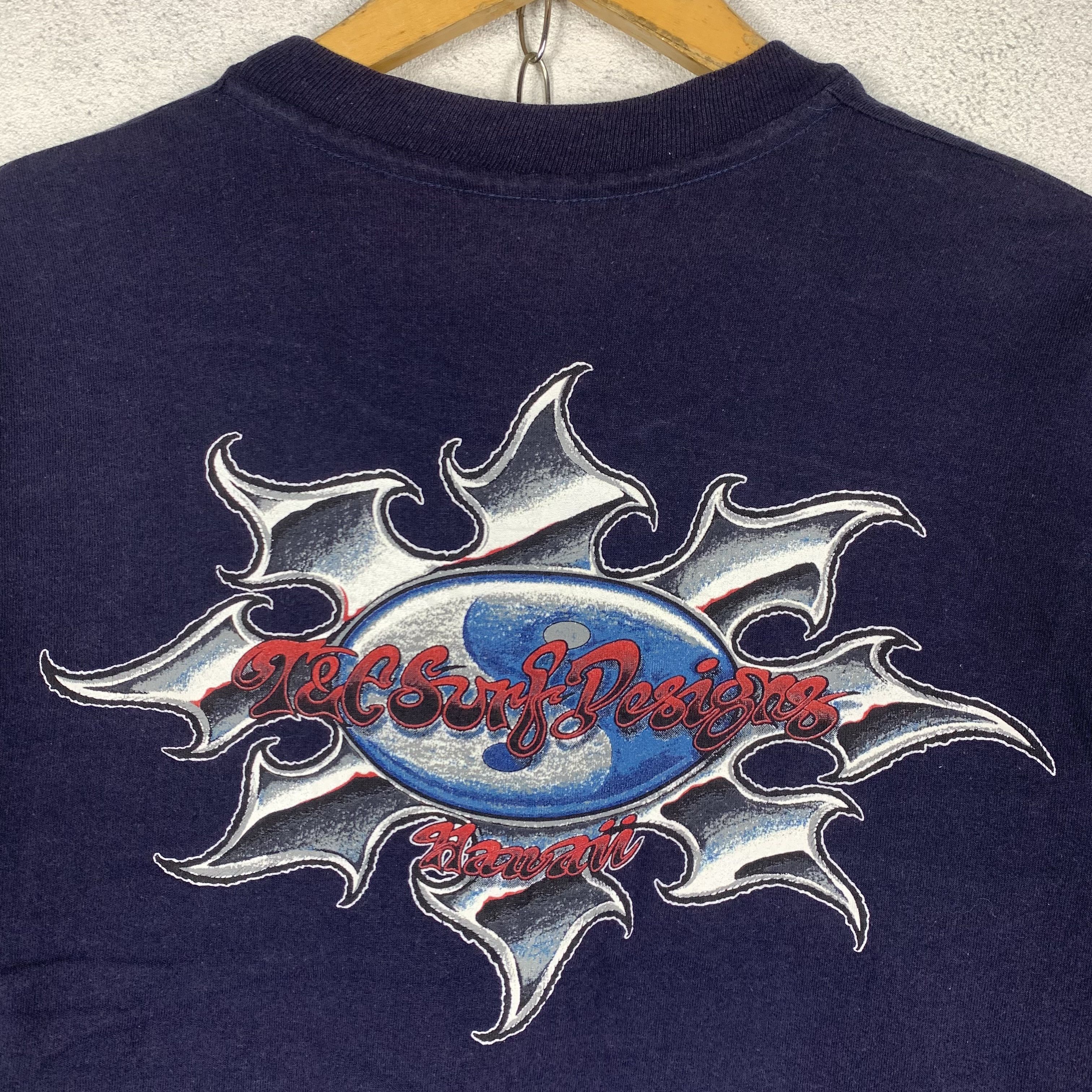 Vintage Vintage 90s T&C Surf Longsleeve Tshirt Size US S / EU 44-46 / 1 - 2 Thumbnail