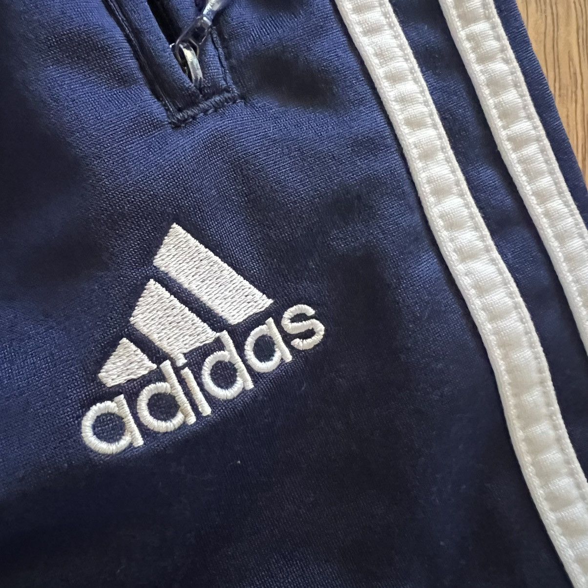 Adidas Vintage 1999 Adidas Tearaway Snap Track Pants 3-Stripes Y2K Size US 26 / EU 42 - 9 Thumbnail