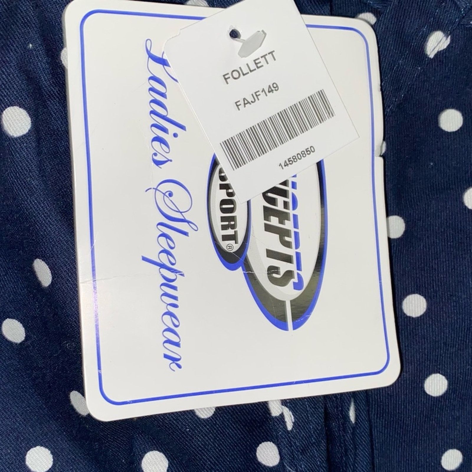 Other New Womens Villanova Dot Flannel PJ Pajama Lounge Pant XL Size 37" - 15 Thumbnail