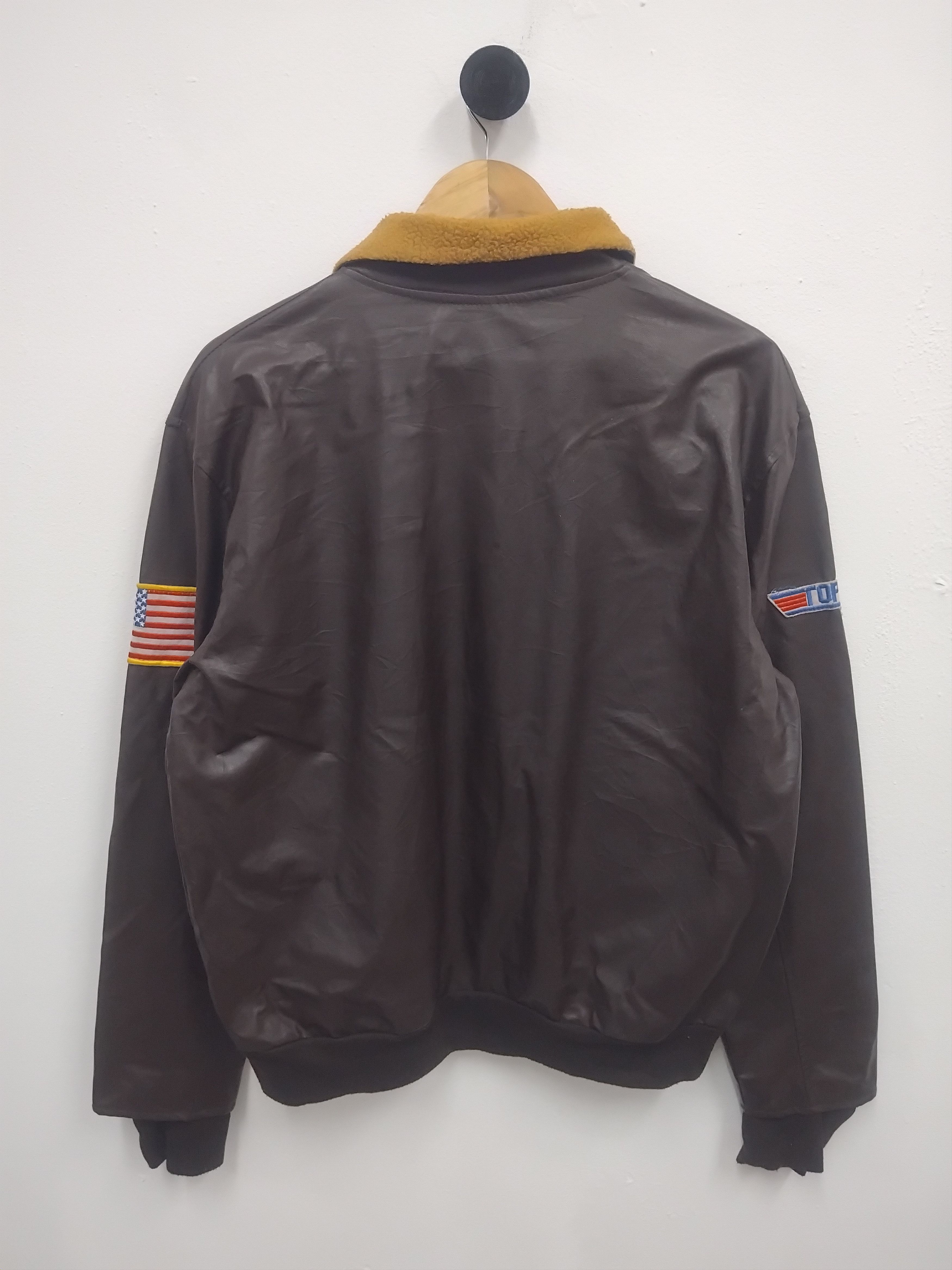 Japanese Brand 💥Top Gun paramount picture brown colour jacket Size US M / EU 48-50 / 2 - 6 Thumbnail