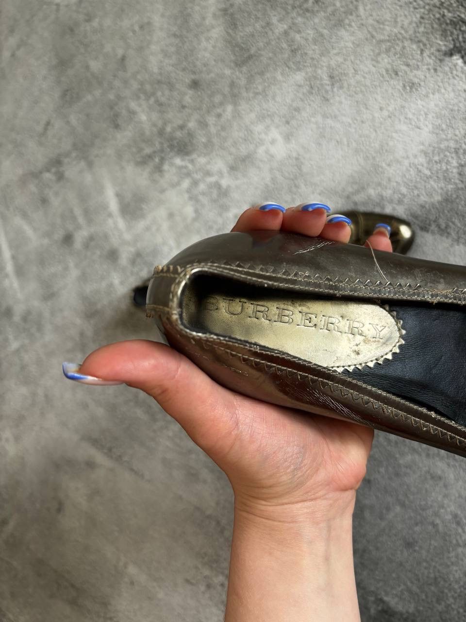 Burberry × Vintage Burberry vintage ballet shoes Size US 8 / IT 38 - 17 Thumbnail
