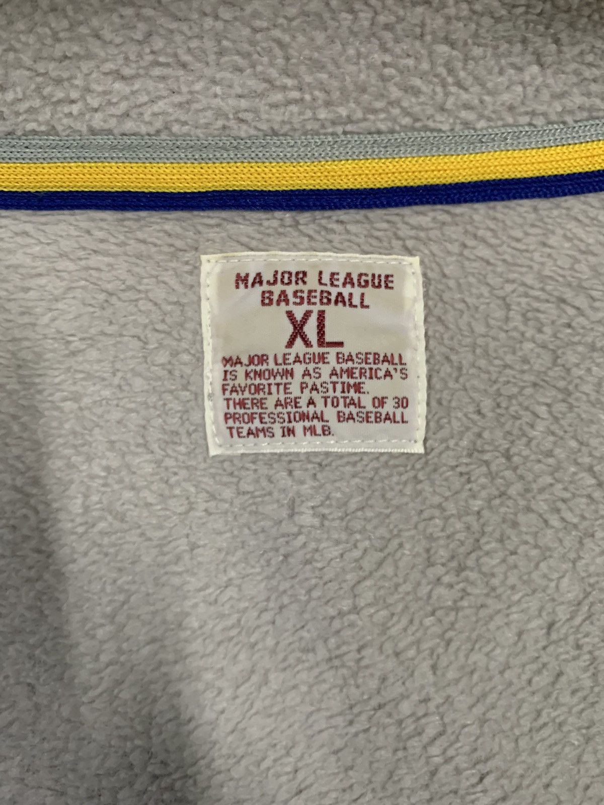 MLB Y2K UNIQLO x MLB Tampa Bay Rays Half Zip Fleece Sweatshirt Size US L / EU 52-54 / 3 - 16 Thumbnail
