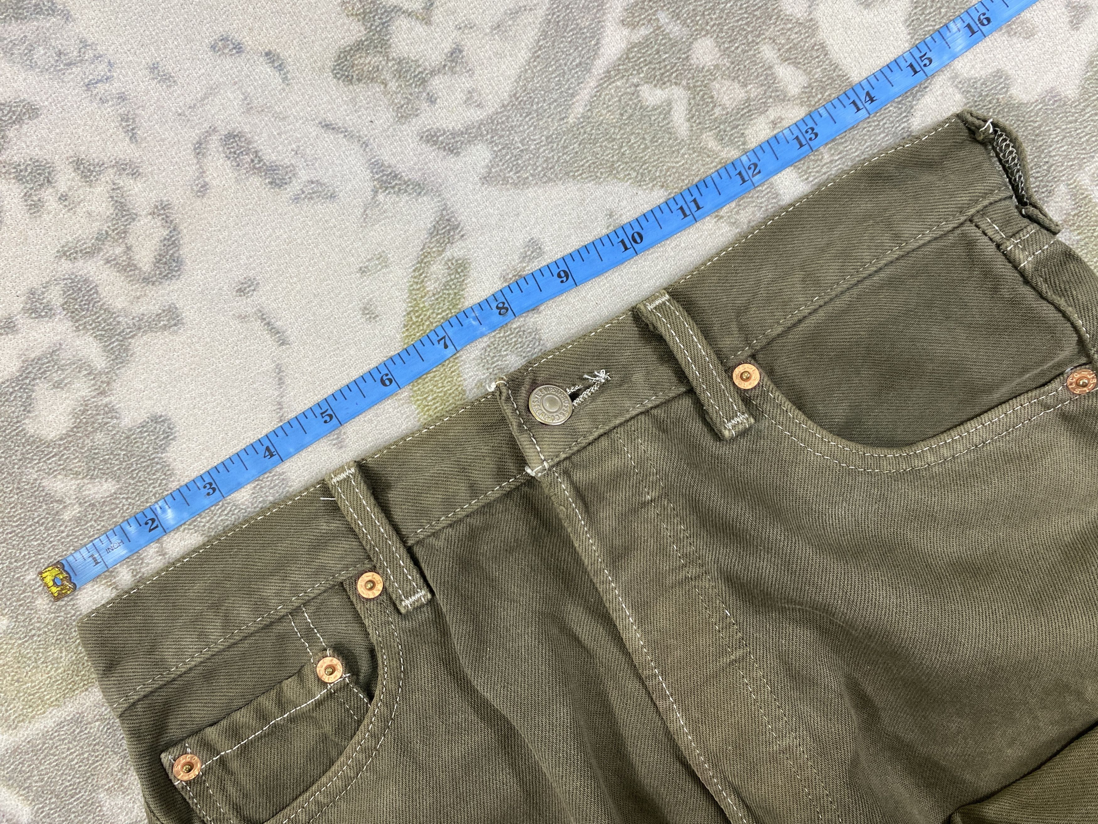 Levi's Earth Tone Vintage Levi's 501 Jeans 30x33 Denim- JN3589 Size US 30 / EU 46 - 5 Thumbnail