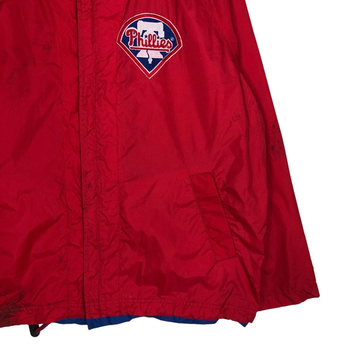MLB 📌Vtg Zipper Jacket Mlb Genuine Merchandise Mirage Phillies Size US L / EU 52-54 / 3 - 6 Thumbnail