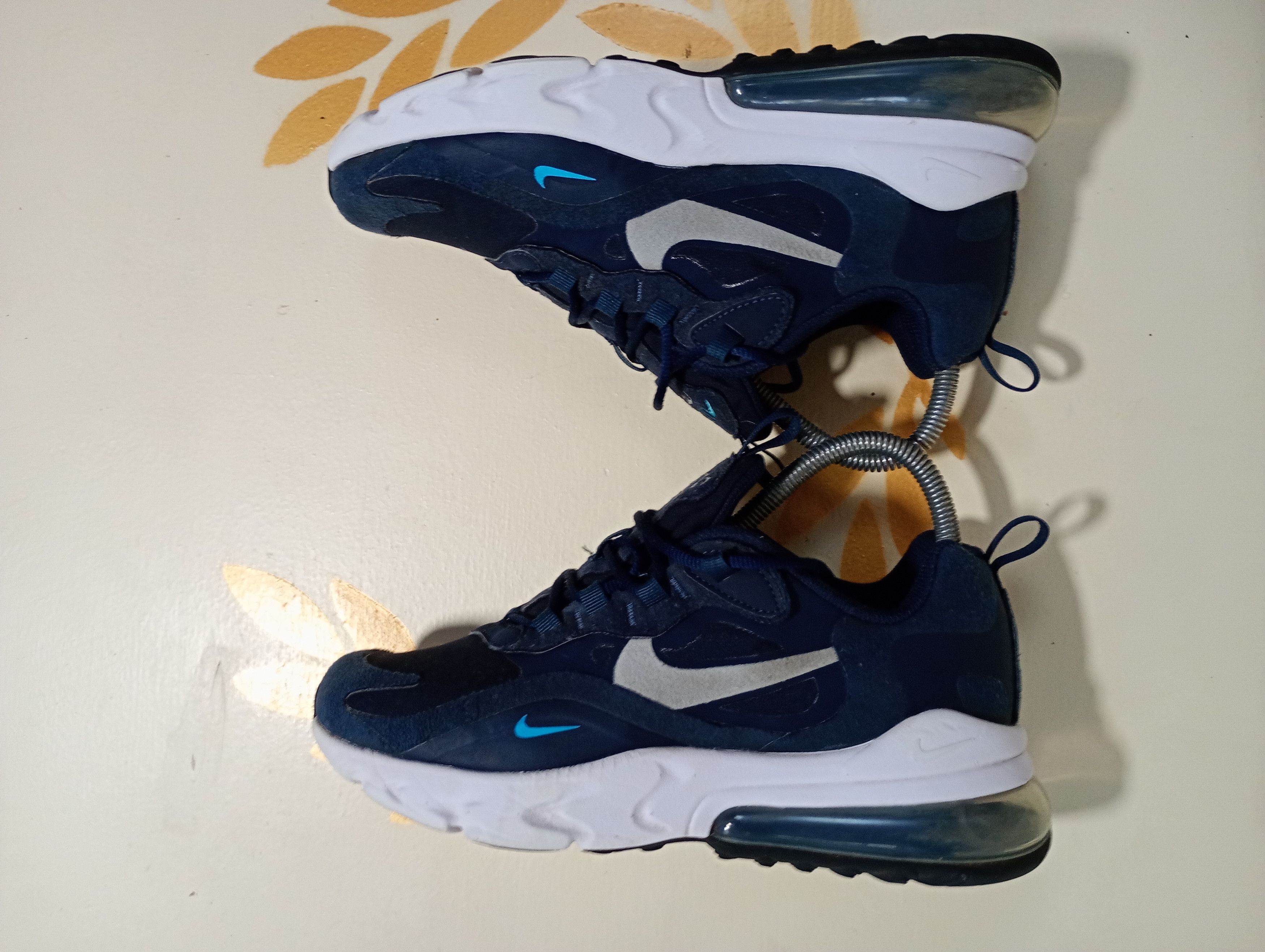 Nike Nike Air Max 270 React Sneakers CV9609-400 Size US 5.5 / IT 35.5 - 8 Thumbnail