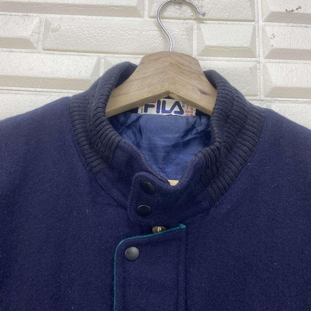 Bjorn Borg × Fila × Vintage Vintage Made in Italy Fila Bjorn Borg Bomber Style Jacket Size US S / EU 44-46 / 1 - 13 Thumbnail