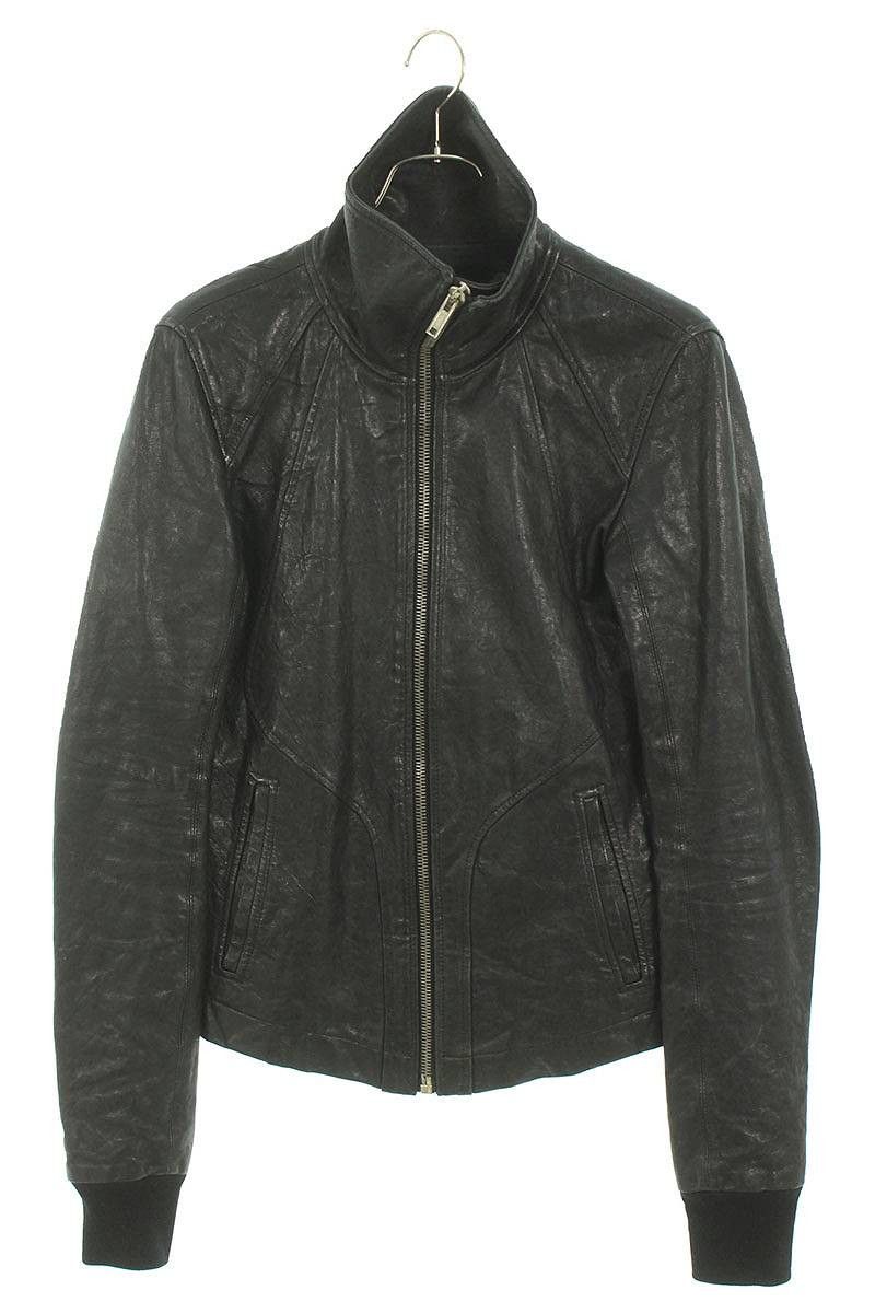 jacket sサイズ intarsia owens leather rick
