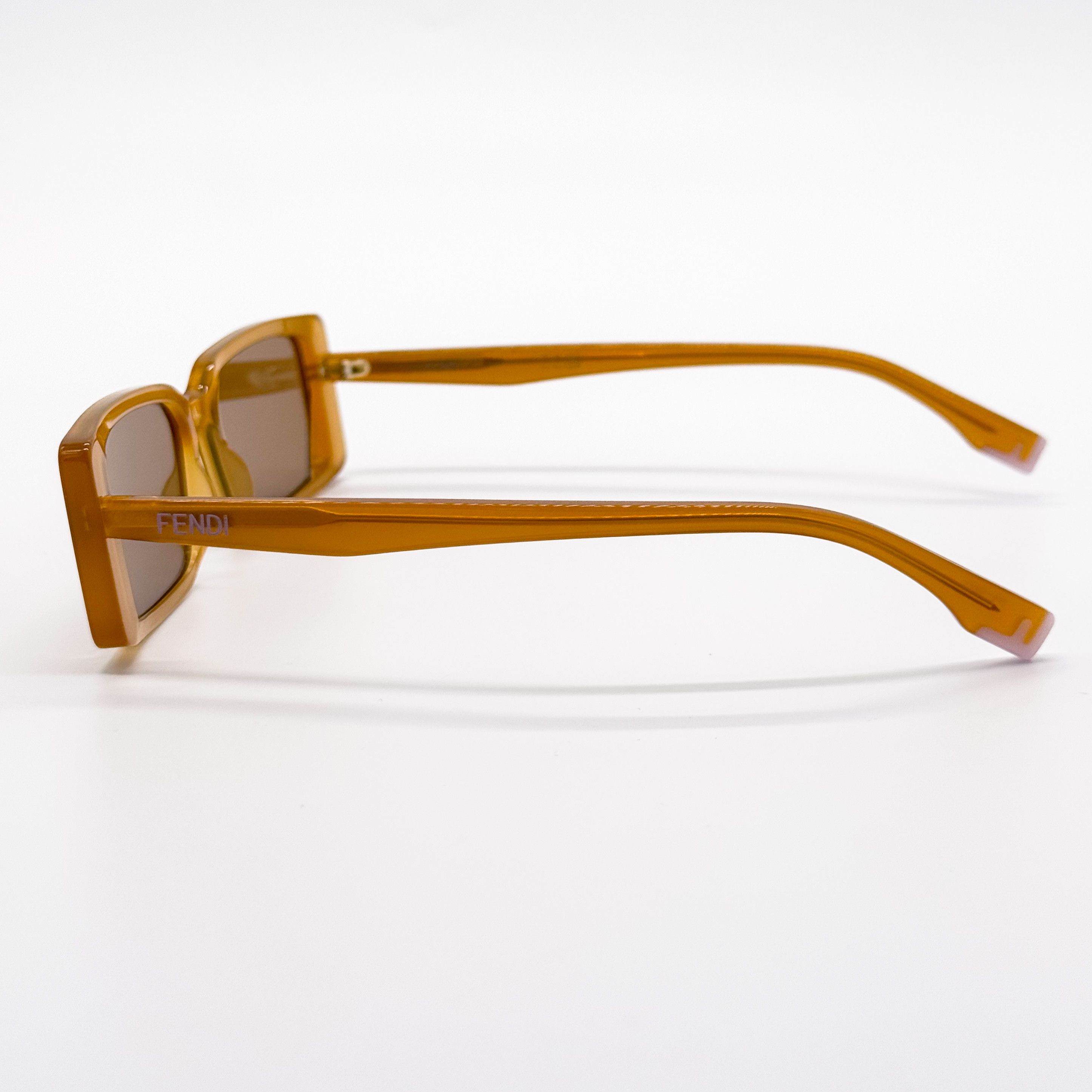 Fendi NEW FENDI FE40164I 44J SQUARE BLACK MEN SUNGLASSES FENDI Size ONE SIZE - 6 Thumbnail