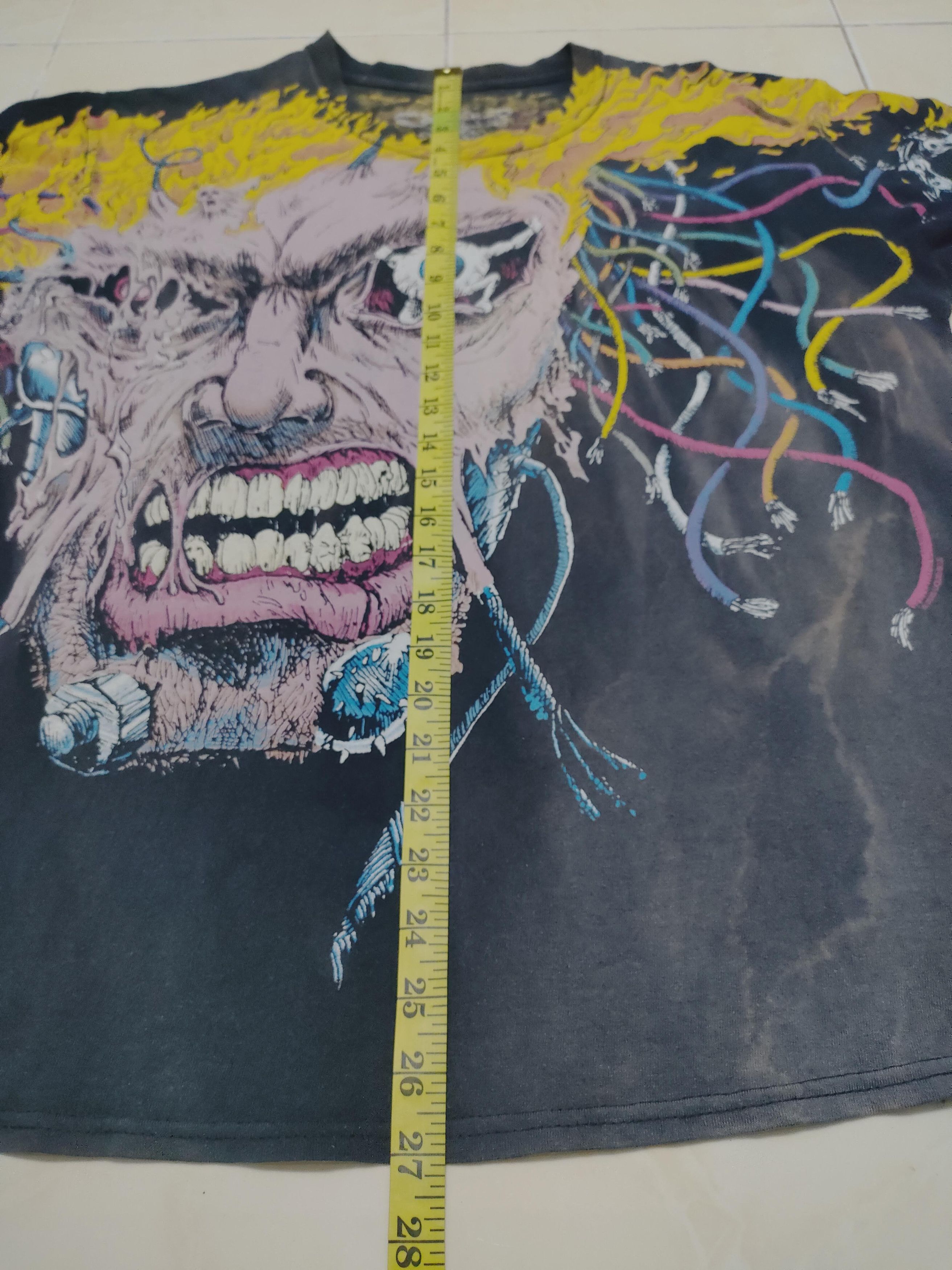 Liquid Blue × Vintage Liquid Blue Nice Faded Marvel AOP Tee Size US L / EU 52-54 / 3 - 6 Thumbnail