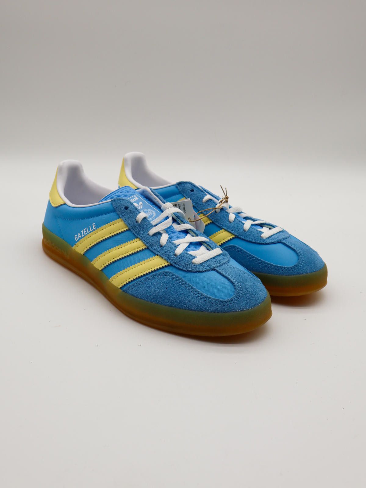 Adidas adidas Gazelle Indoor - Blue / Yellow - IE2960 – Size 7.5 Size US 8.5 / EU 41-42 - 1 Thumbnail