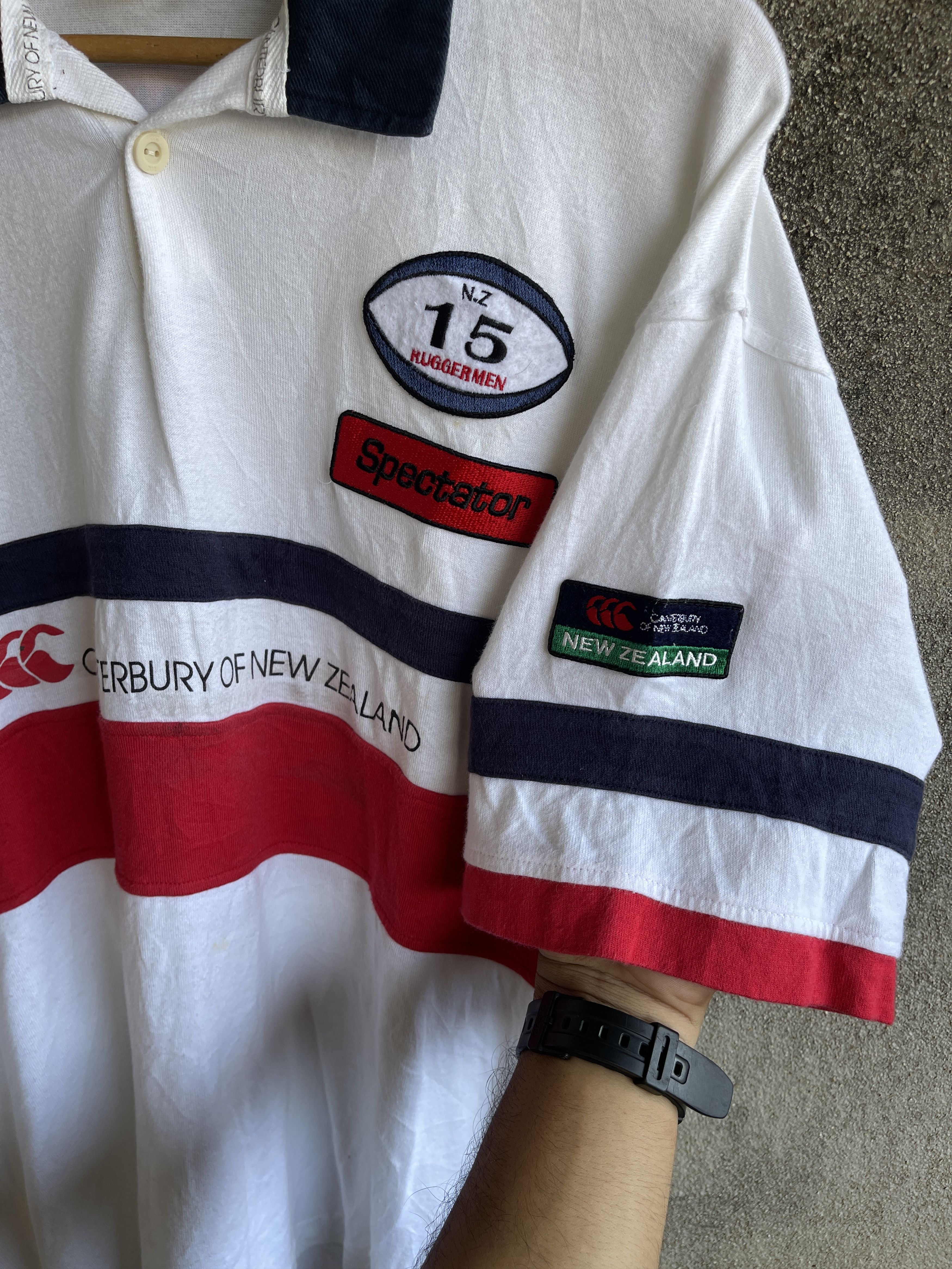 The Australian Outback Collection Vintage Canterbury Of New Zealand Spectator Sport Polo Shirt Size US M / EU 48-50 / 2 - 4 Thumbnail