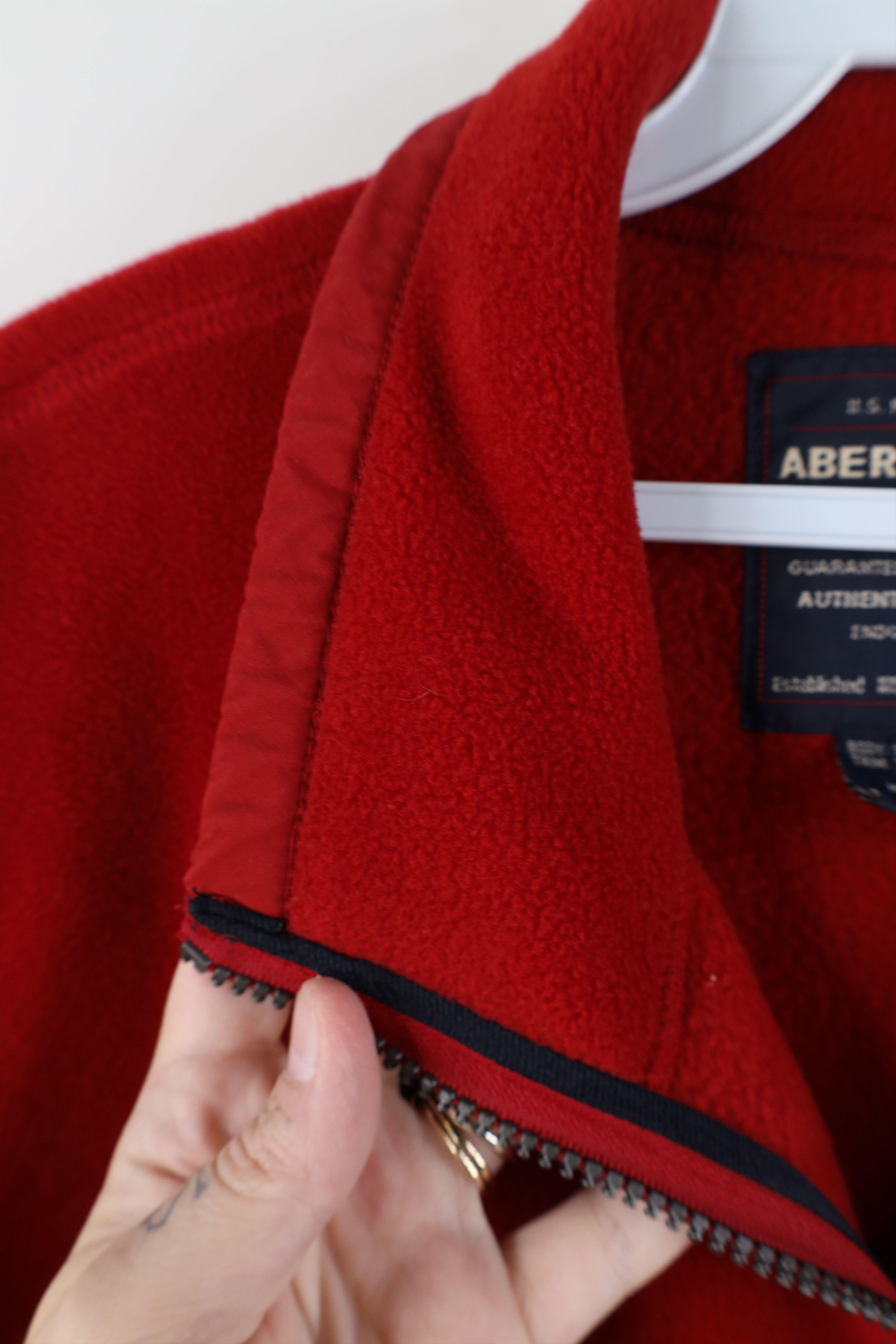 Abercrombie & Fitch Vintage 90s Y2K Abercrombie & Fitch Fleece Vest Jacket Size US XL / EU 56 / 4 - 7 Thumbnail