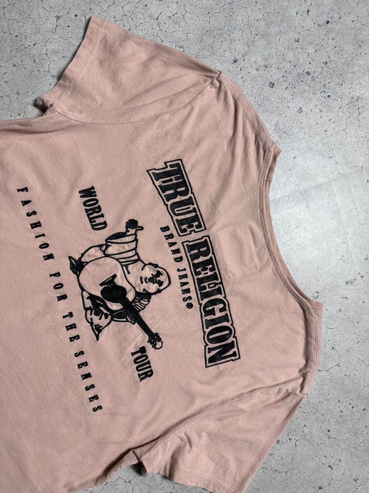 True Religion True Religion Buddha Women’s Big Logo Print T-Shirt Size L / US 10 / IT 46 - 9 Thumbnail