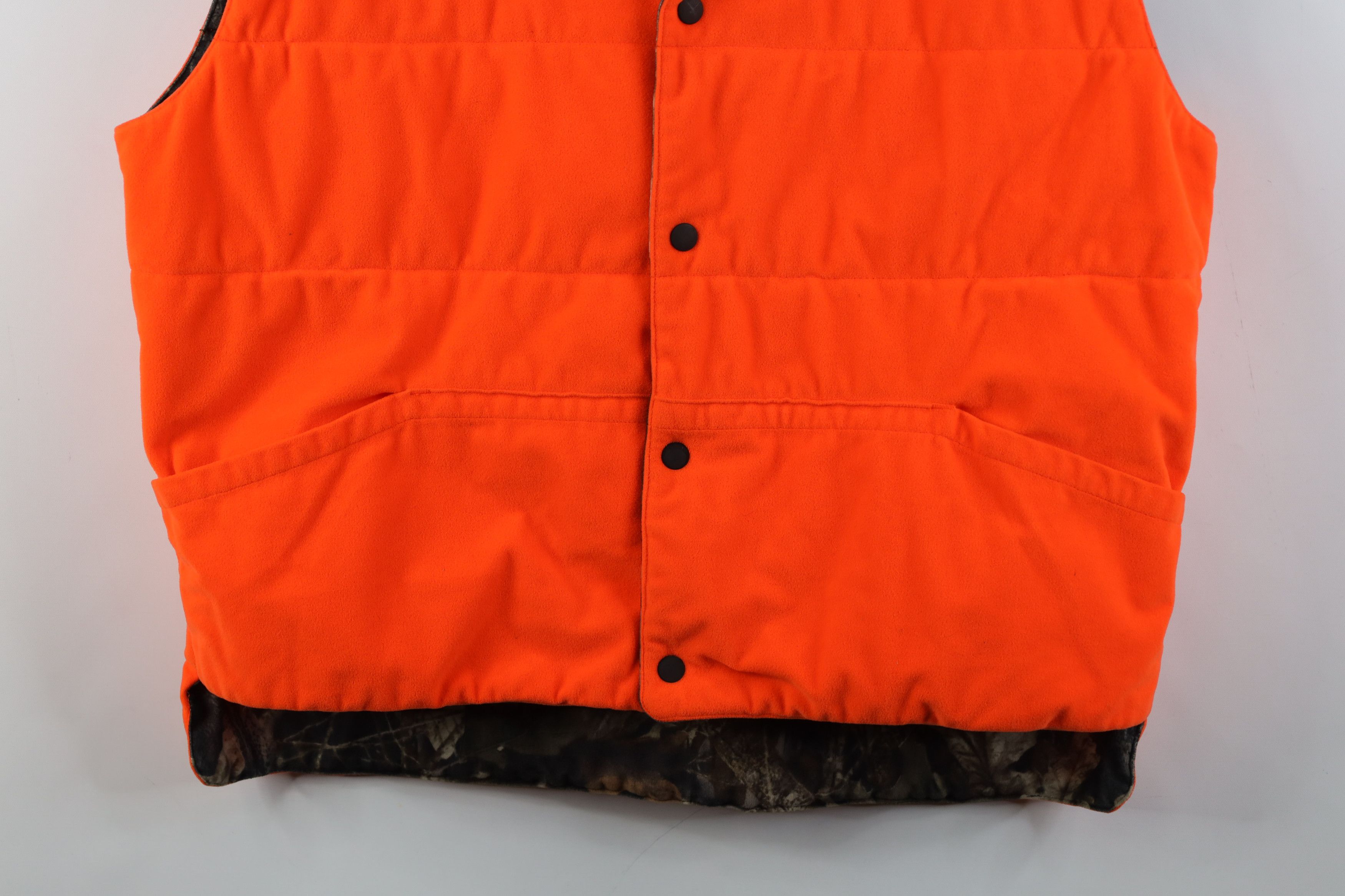 Vintage Vintage 90s Streetwear Reversible Camouflage Puffer Vest Size US L / EU 52-54 / 3 - 10 Thumbnail
