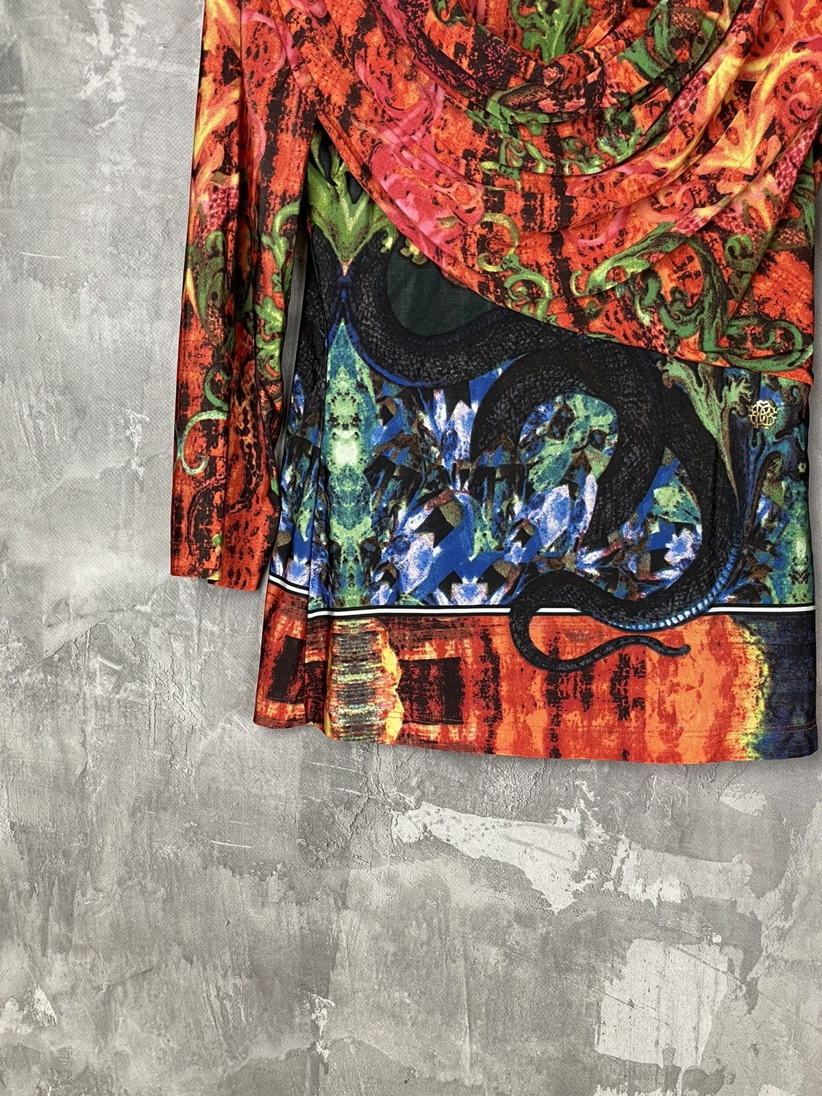 Just Cavalli × Roberto Cavalli Avant-Garde Just Cavalli Roberto Cavalli logo long sleeve Size M / US 6-8 / IT 42-44 - 5 Thumbnail