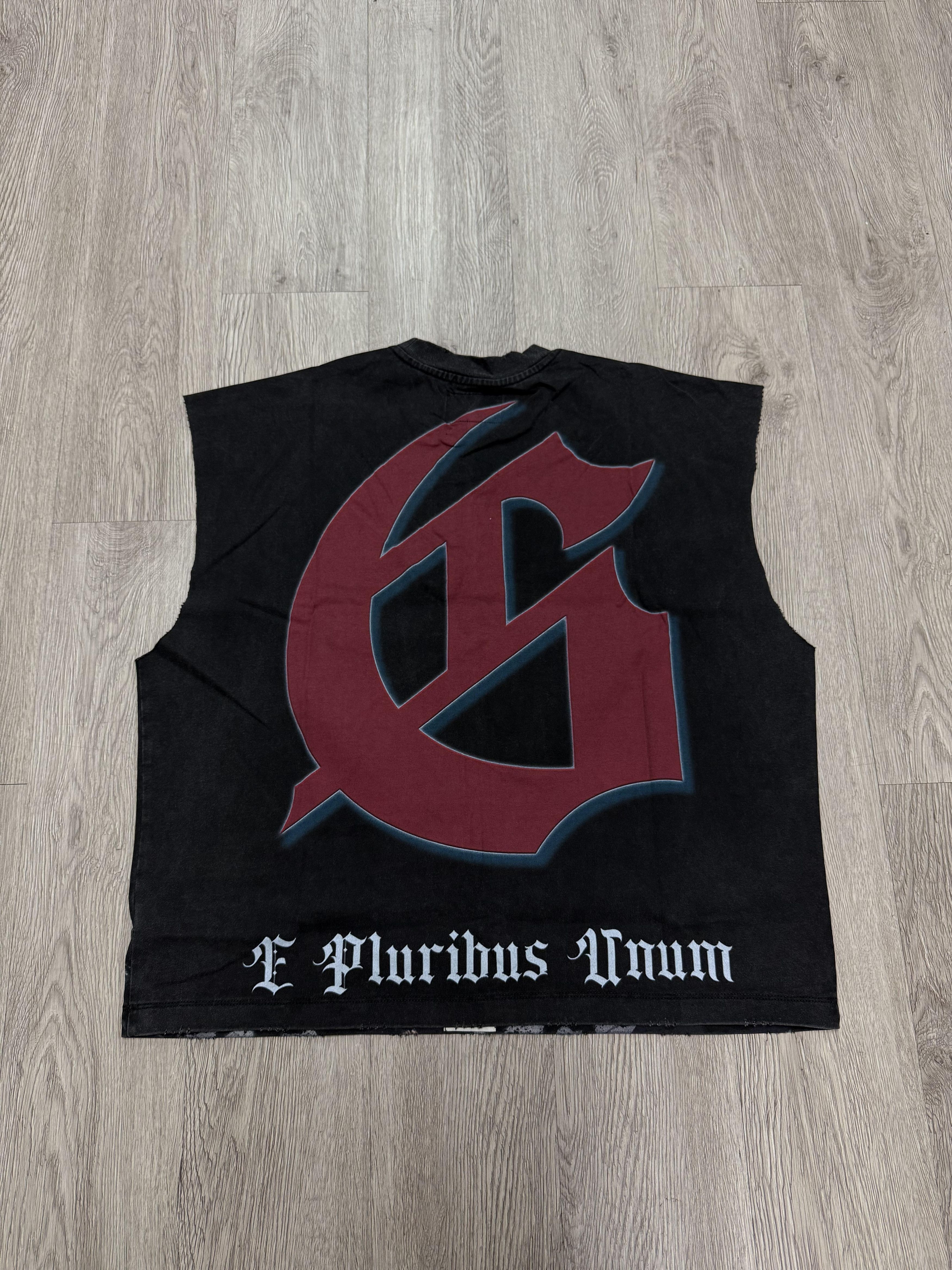 Godspeed Godspeed "Checkmate" Black Wash Sleeveless Tee Size US M / EU 48-50 / 2 - 2 Thumbnail