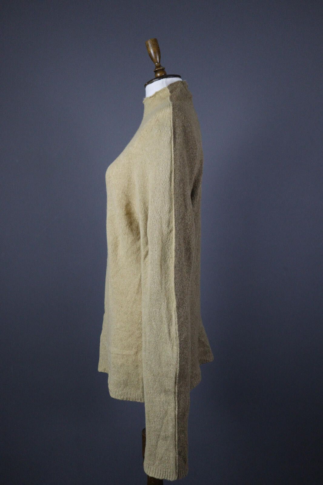 Designer Marc Cain Brown Angora Wool Knit Sweater Size 2 Size XS / US 0-2 / IT 36-38 - 4 Thumbnail