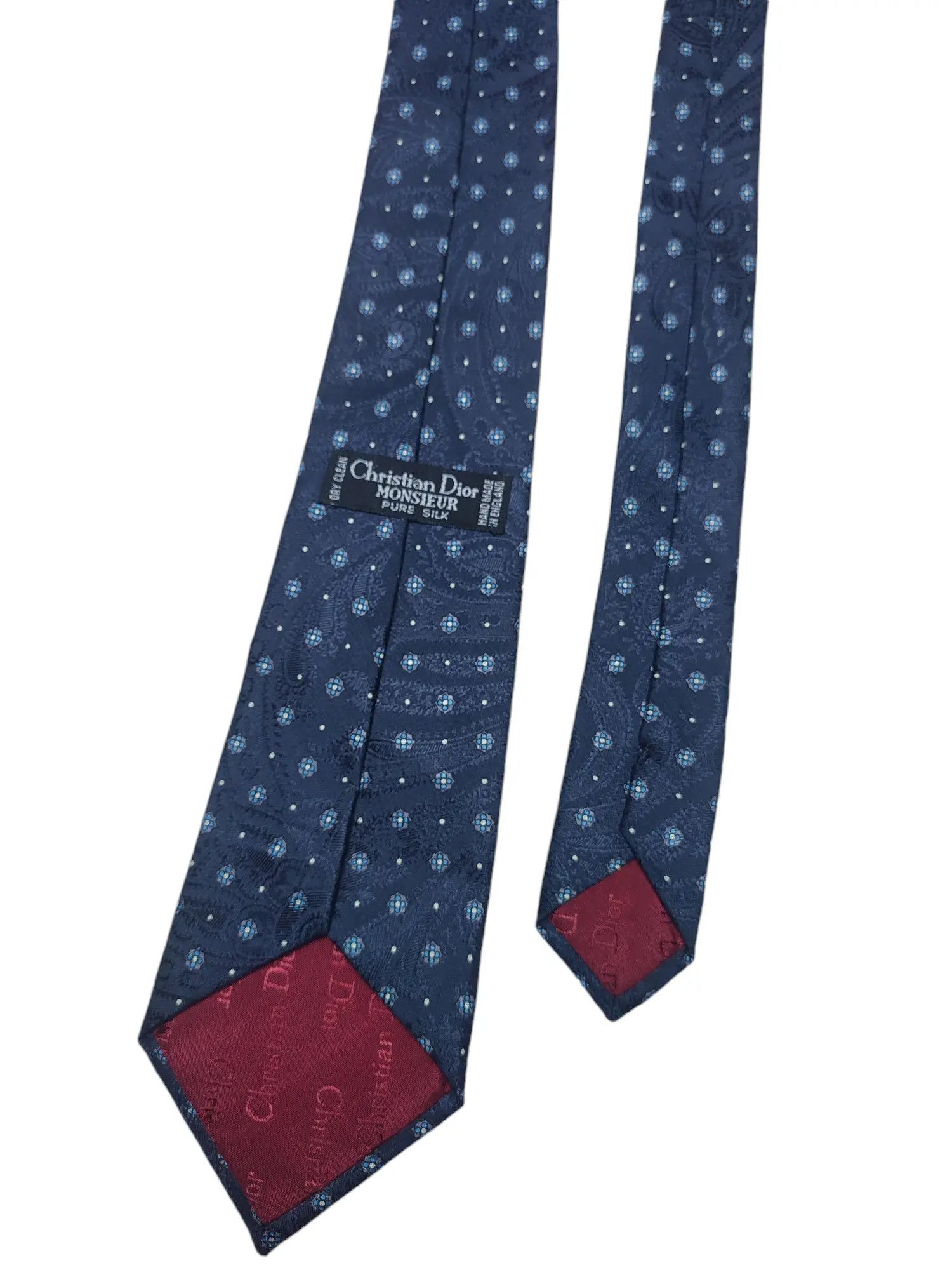 Christian Dior Monsieur × Vintage Christian Dior vintage silk tie Size ONE SIZE - 4 Thumbnail