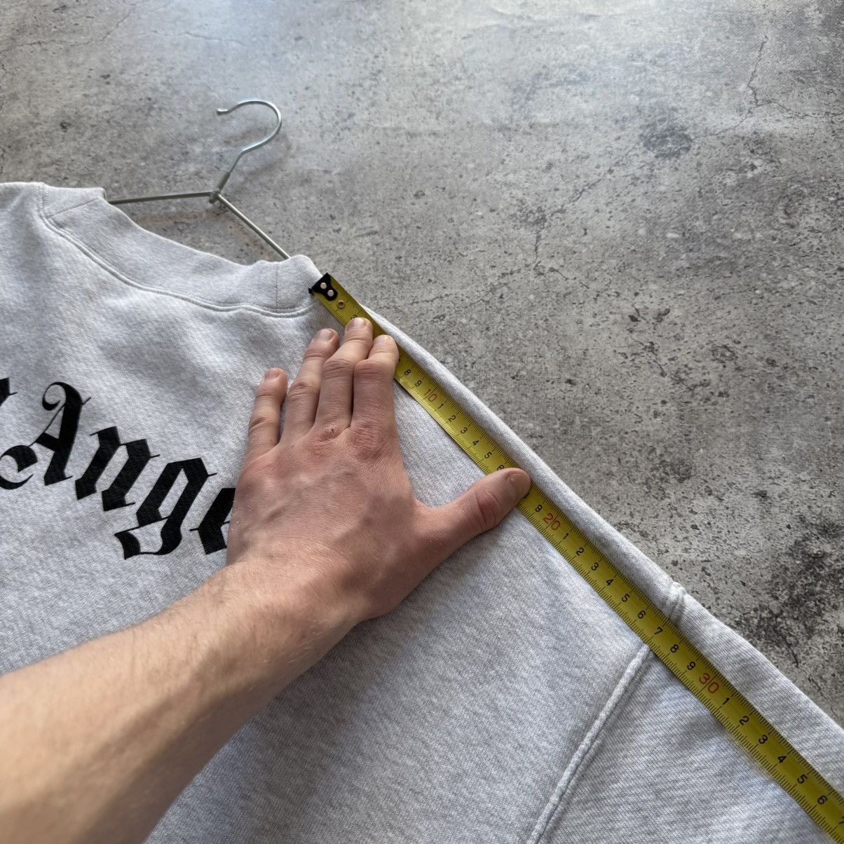 Palm Angels Palm Angels Big Logo Boxy Oversized Fit Sweatshirt Size US XL / EU 56 / 4 - 15 Thumbnail