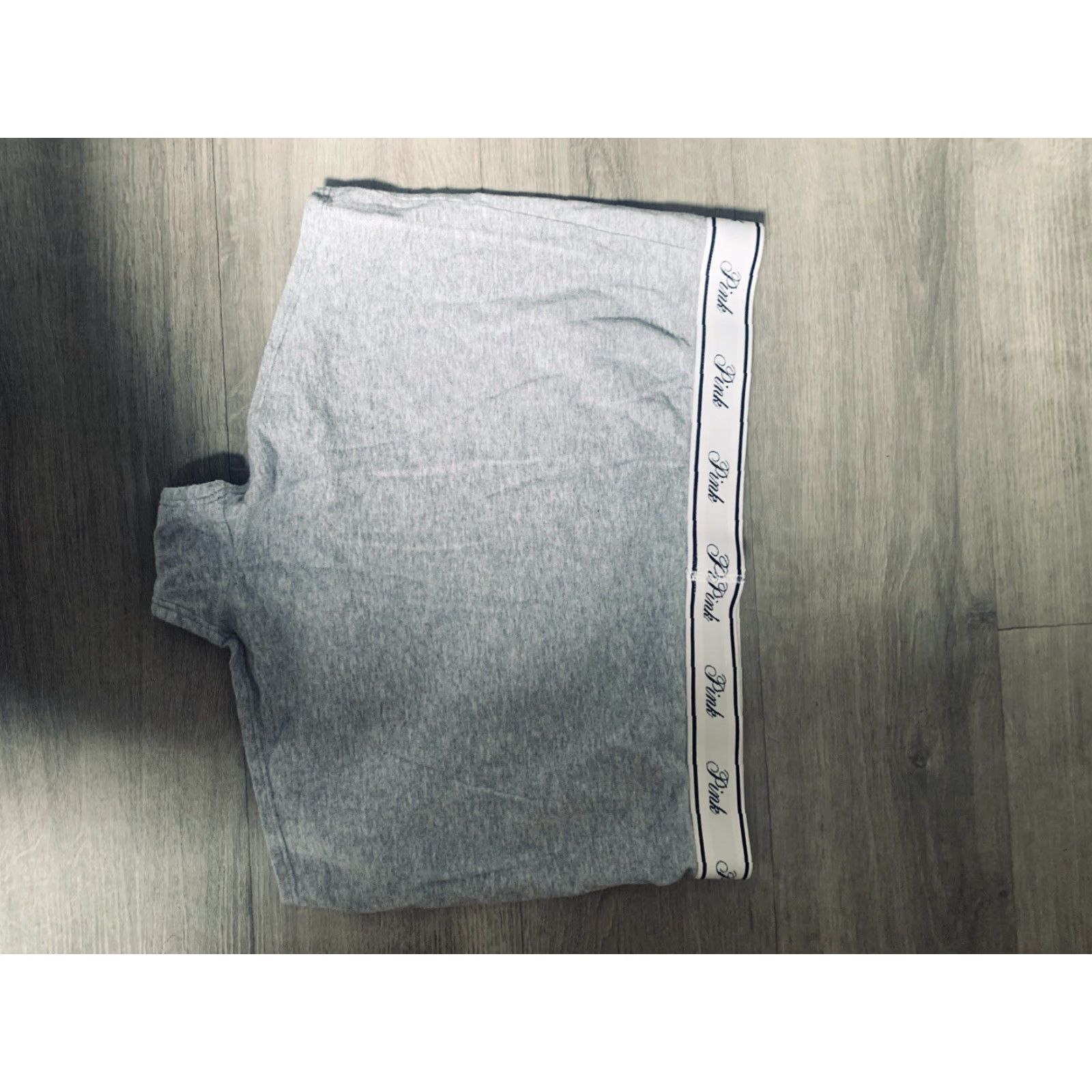 Victoria's Secret Victoria's Secret Pink XL Boyshort Panties Logo High Waist Cotton Gray Womens Panties Boyshorts Size 40" / US 18 - 4 Thumbnail
