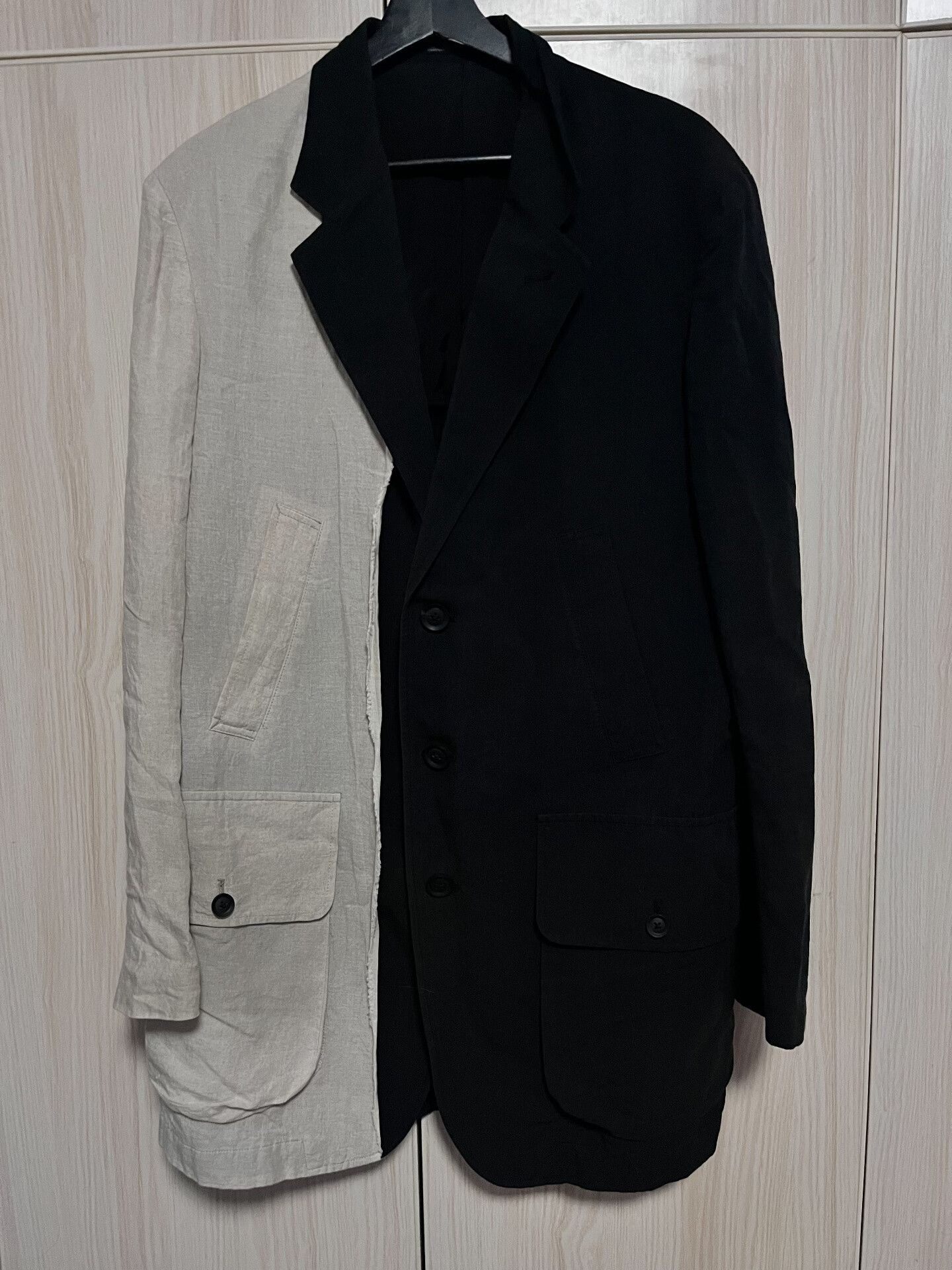Yohji Yamamoto Yohji Yamamoto Asymmetric Suit Set Size US M / EU 48-50 / 2 - 1 Thumbnail