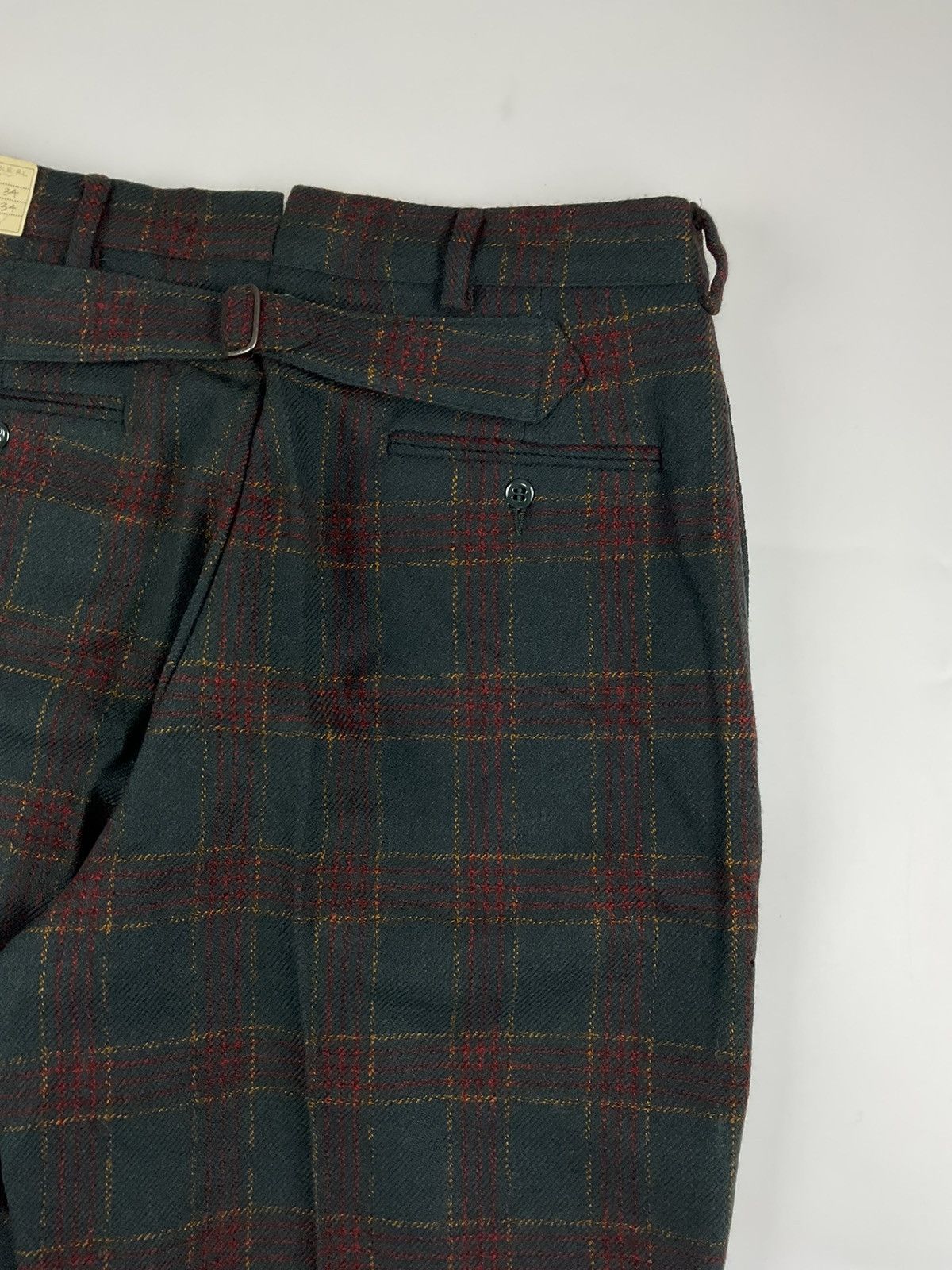 RRL Ralph Lauren Ralph Lauren RRL 1940's Plaid Wool Hunting Pants Size US 34 / EU 50 - 8 Thumbnail