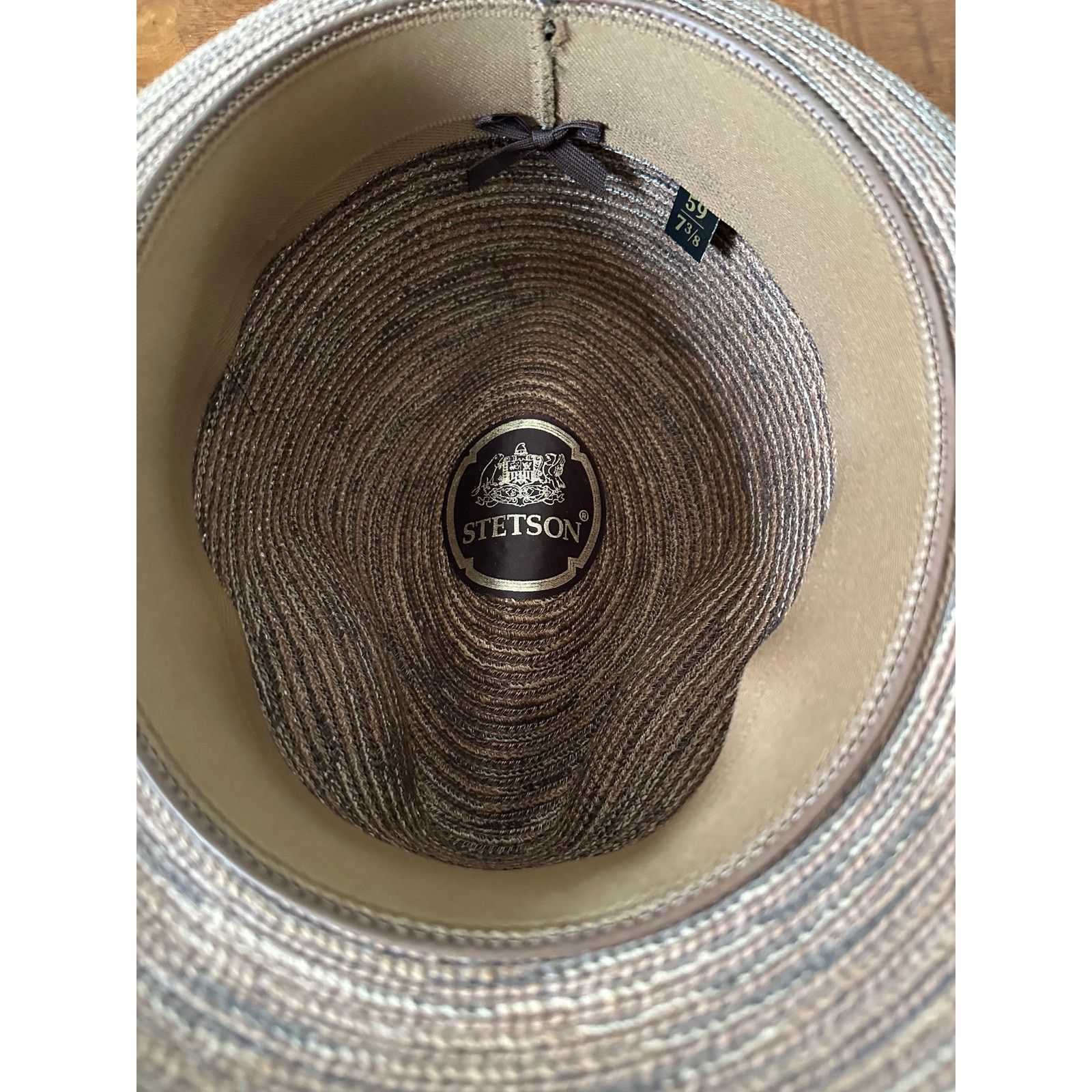 Stetson Stetson Dunbar Fedora & Moor Panama Straw Hat Size 7 3/8 Size ONE SIZE - 5 Thumbnail