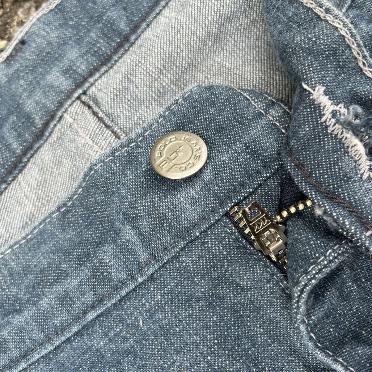 Polo Ralph Lauren Vintage Y2K Denim Baggy Polo Jeans Co PRL Carpenter Jeans Size US 38 / EU 54 - 8 Thumbnail