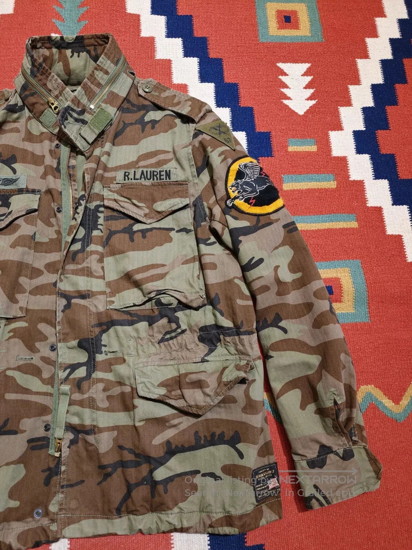 Polo Ralph Lauren Polo Ralph Lauren M65 Camo Jacket. Size US M / EU 48-50 / 2 - 2 Thumbnail
