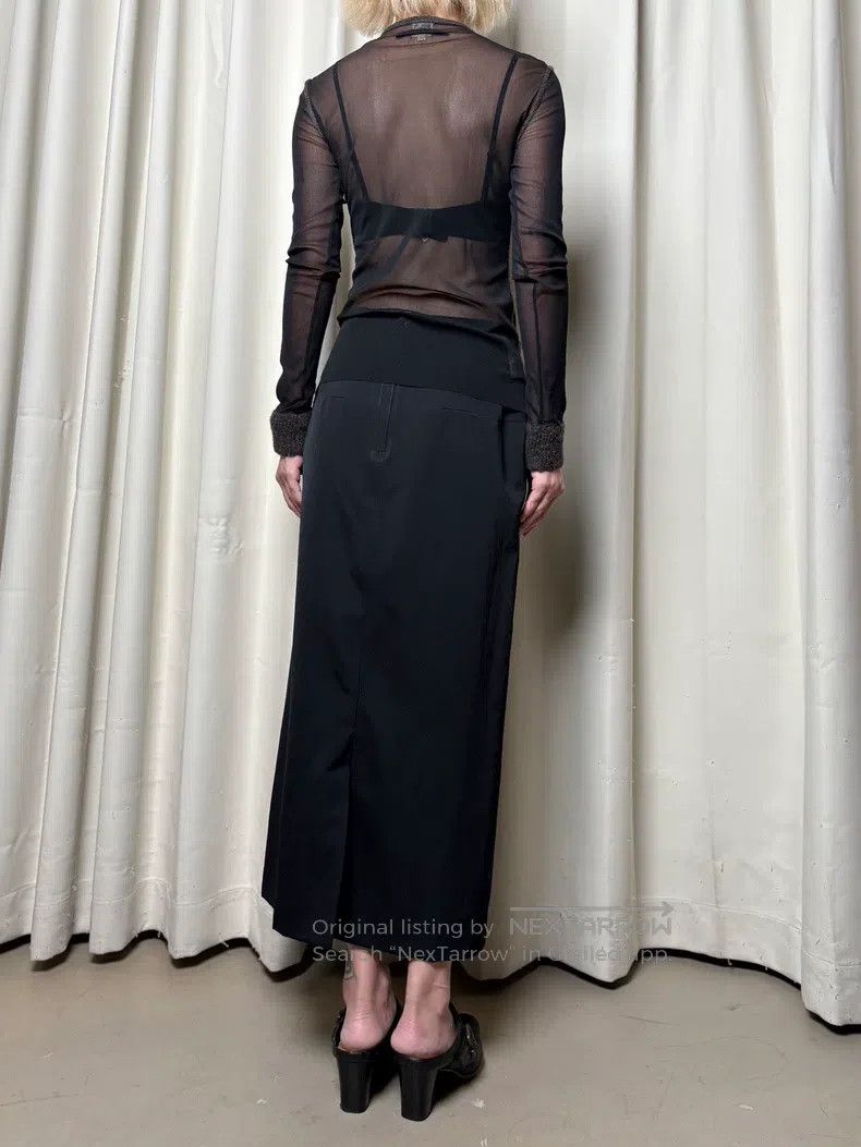 Yohji Yamamoto Yohji Yamamoto size s Medieval minimalist pocket wool suit Size 24" / US 00 / IT 34 - 5 Thumbnail