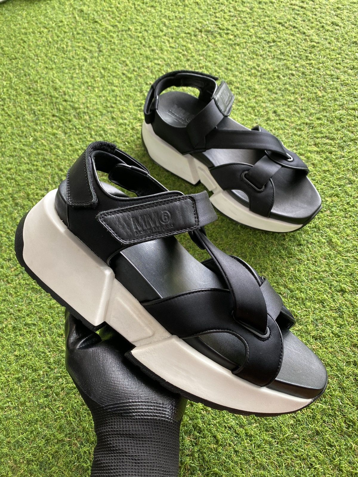 Maison Margiela MM6 MAISON MARGIELA STRAP SANDALS Size US 10 / IT 40 - 1 Thumbnail