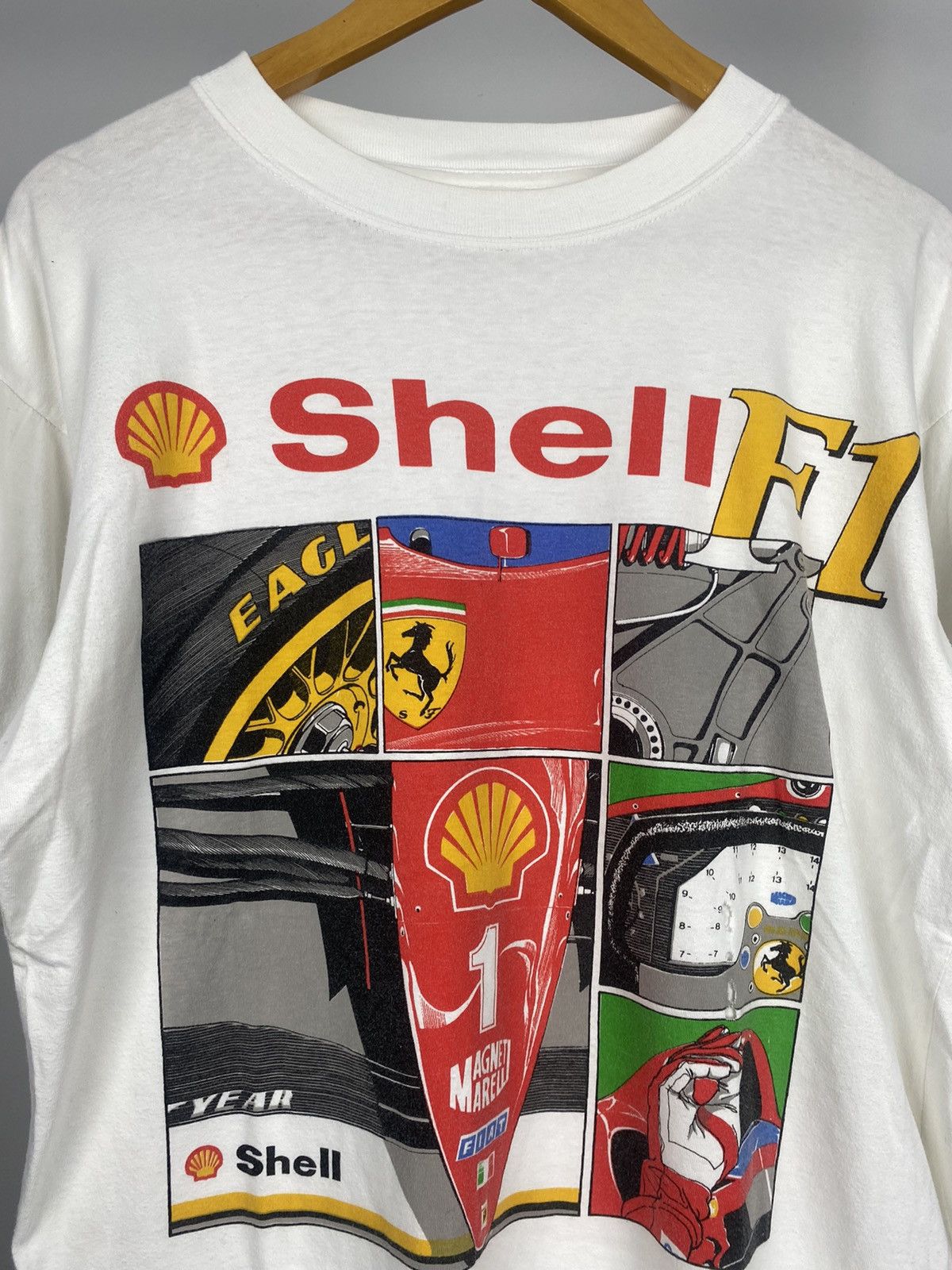 NASCAR × Vintage Vtg90’s Shell F1 Size US L / EU 52-54 / 3 - 2 Thumbnail