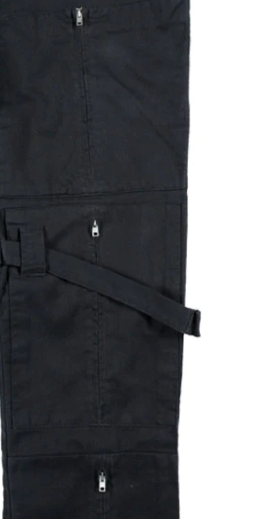 Helmut Lang AW 1999 Bondage pants with zipper Pockets and straps Size US 33 - 12 Thumbnail
