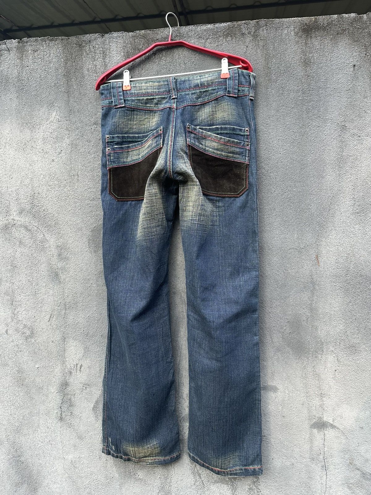 Vintage 👹Vintage Sonreir Bush Flare Jeans Size US 30 / EU 46 - 8 Thumbnail
