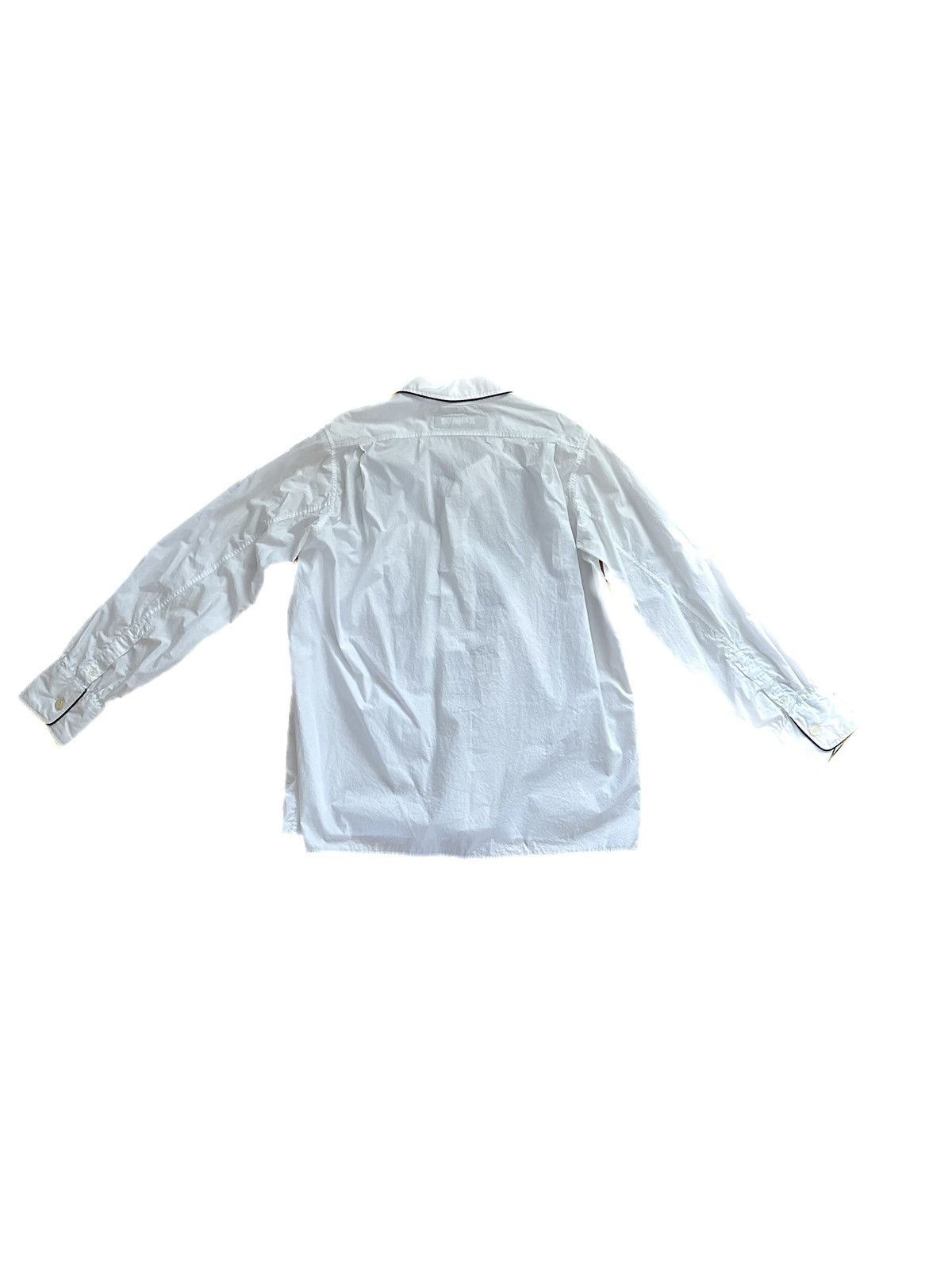 Random Identities Random Identities - White Knit Graphic Shirt Size US S / EU 44-46 / 1 - 2 Thumbnail