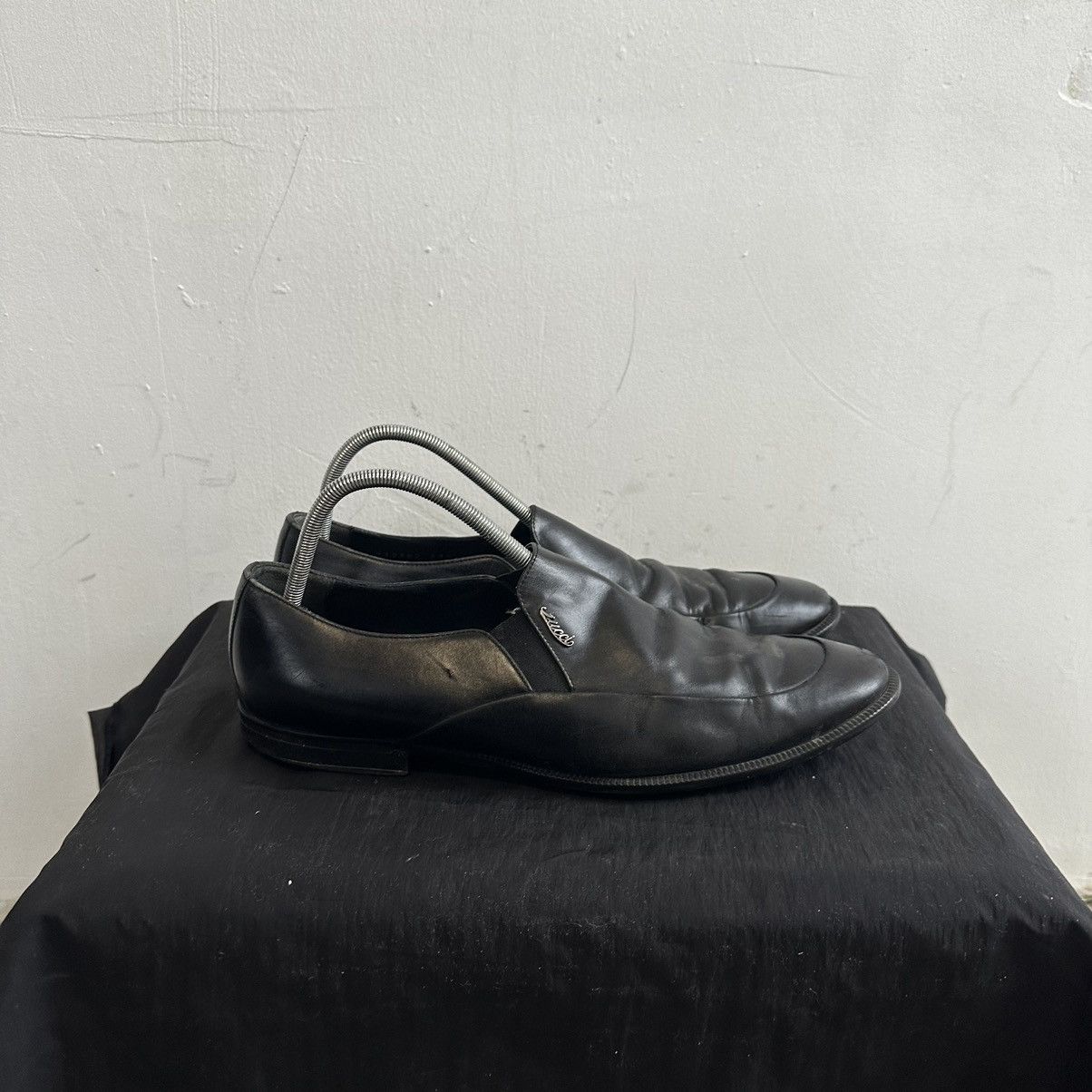 Gucci vintage 90s Formal Shoes Leather Black 👞