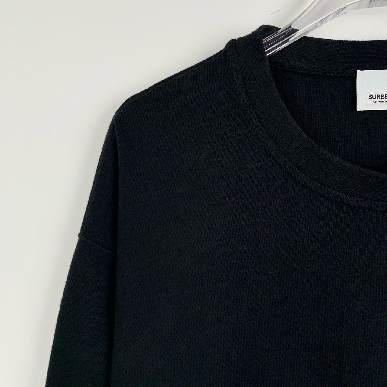 Burberry Burberry Logo Sleeve Letter Print Faux Two-Piece Round-Neck Size US S / EU 44-46 / 1 - 6 Thumbnail