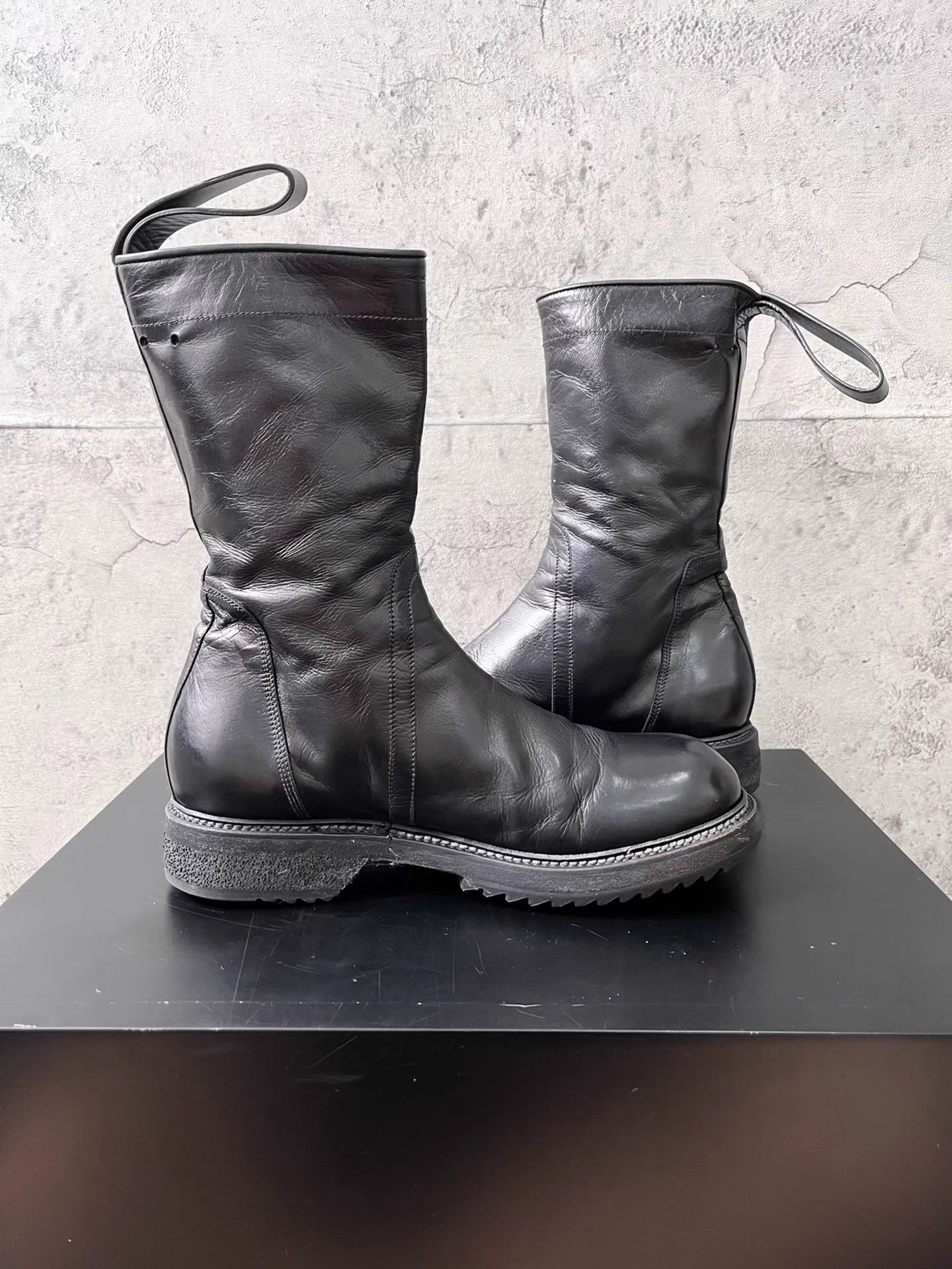 Rick Owens Rick Owens Mainline Calf Leather Army Boots K34 Size US 7 / IT 37 - 6 Thumbnail