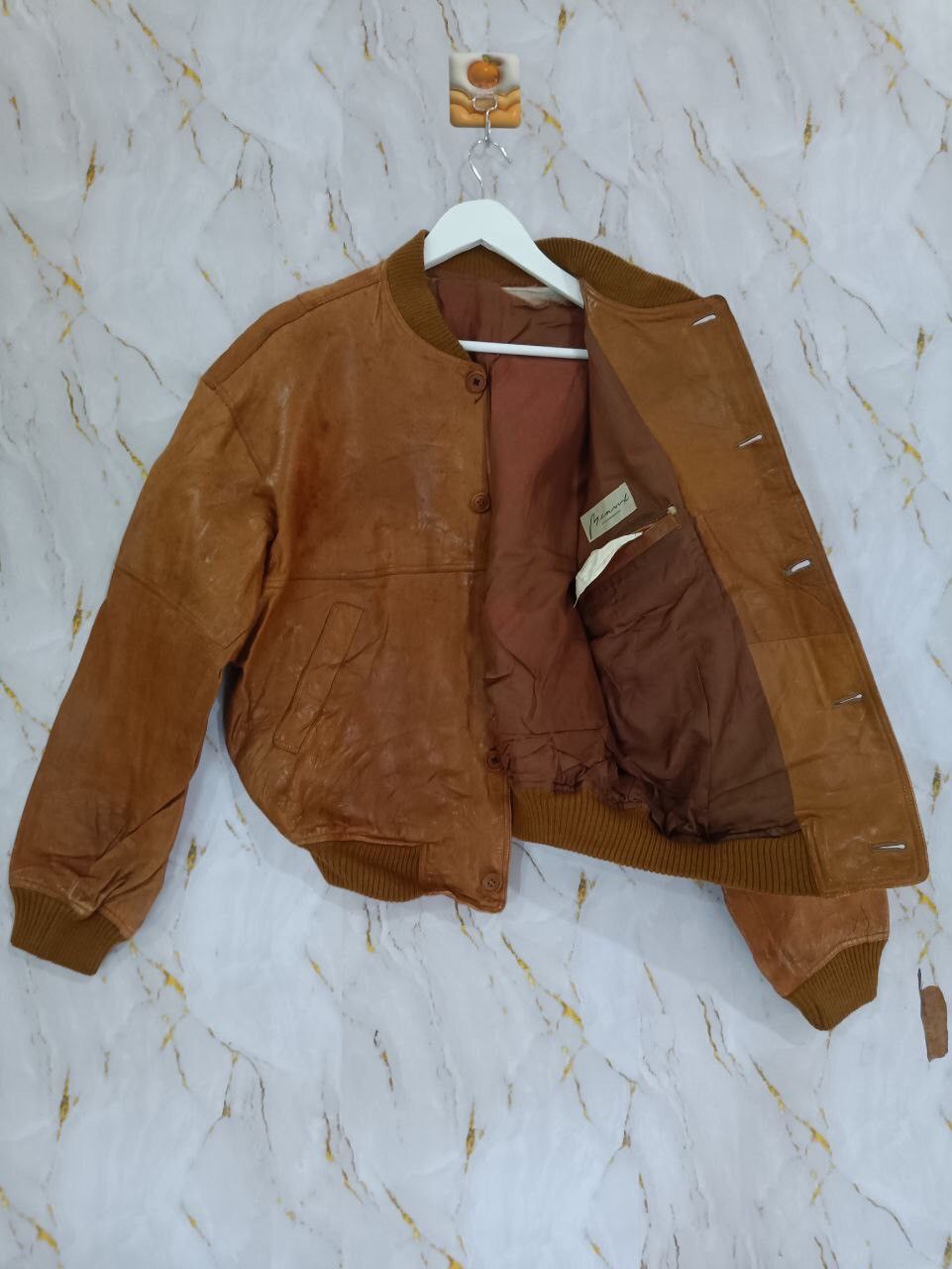 Genuine Leather BEAUX LEATHER JACKET Size US XL / EU 56 / 4 - 3 Thumbnail