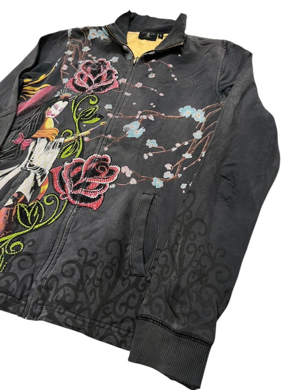 Christian Audigier Christian Audigier By Ed Hardy Full Zip Sweatshirt Size S / US 4 / IT 40 - 4 Thumbnail
